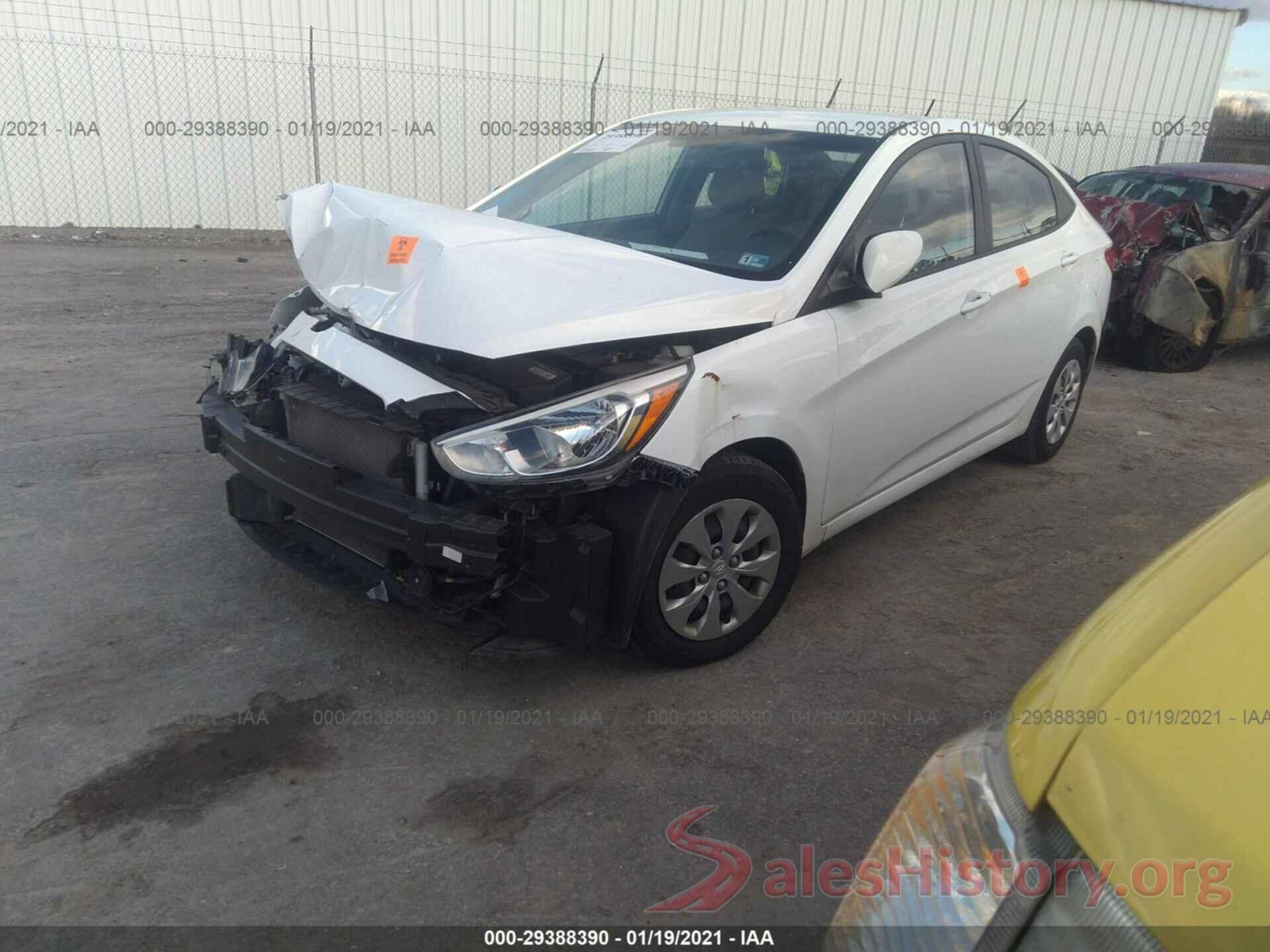 KMHCT4AE4GU063896 2016 HYUNDAI ACCENT