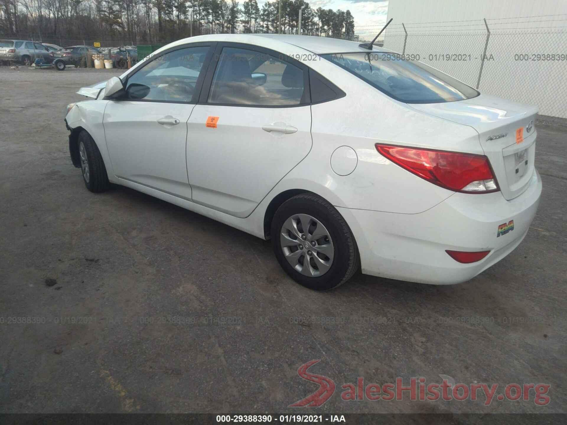 KMHCT4AE4GU063896 2016 HYUNDAI ACCENT