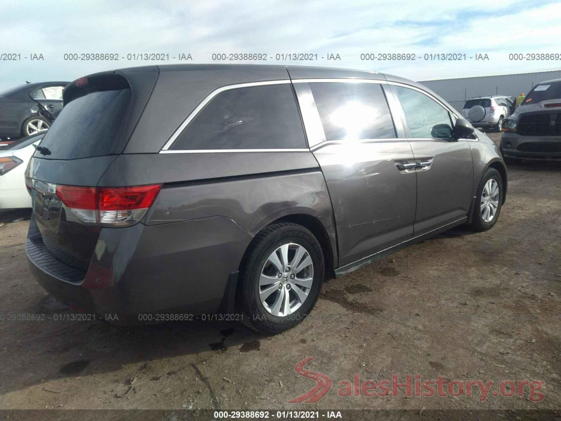 5FNRL5H68GB064206 2016 HONDA ODYSSEY