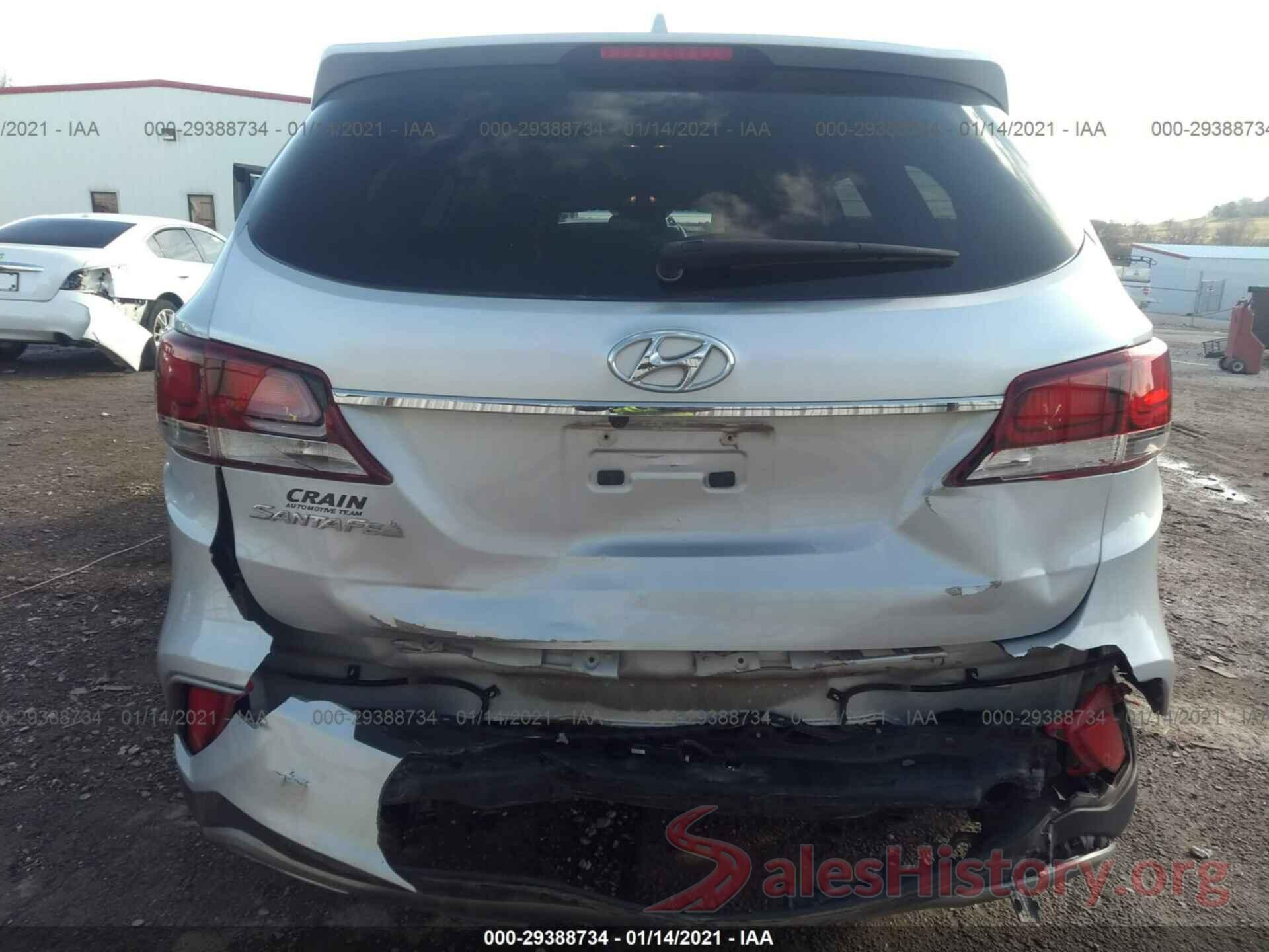 KM8SN4HF7HU201744 2017 HYUNDAI SANTA FE