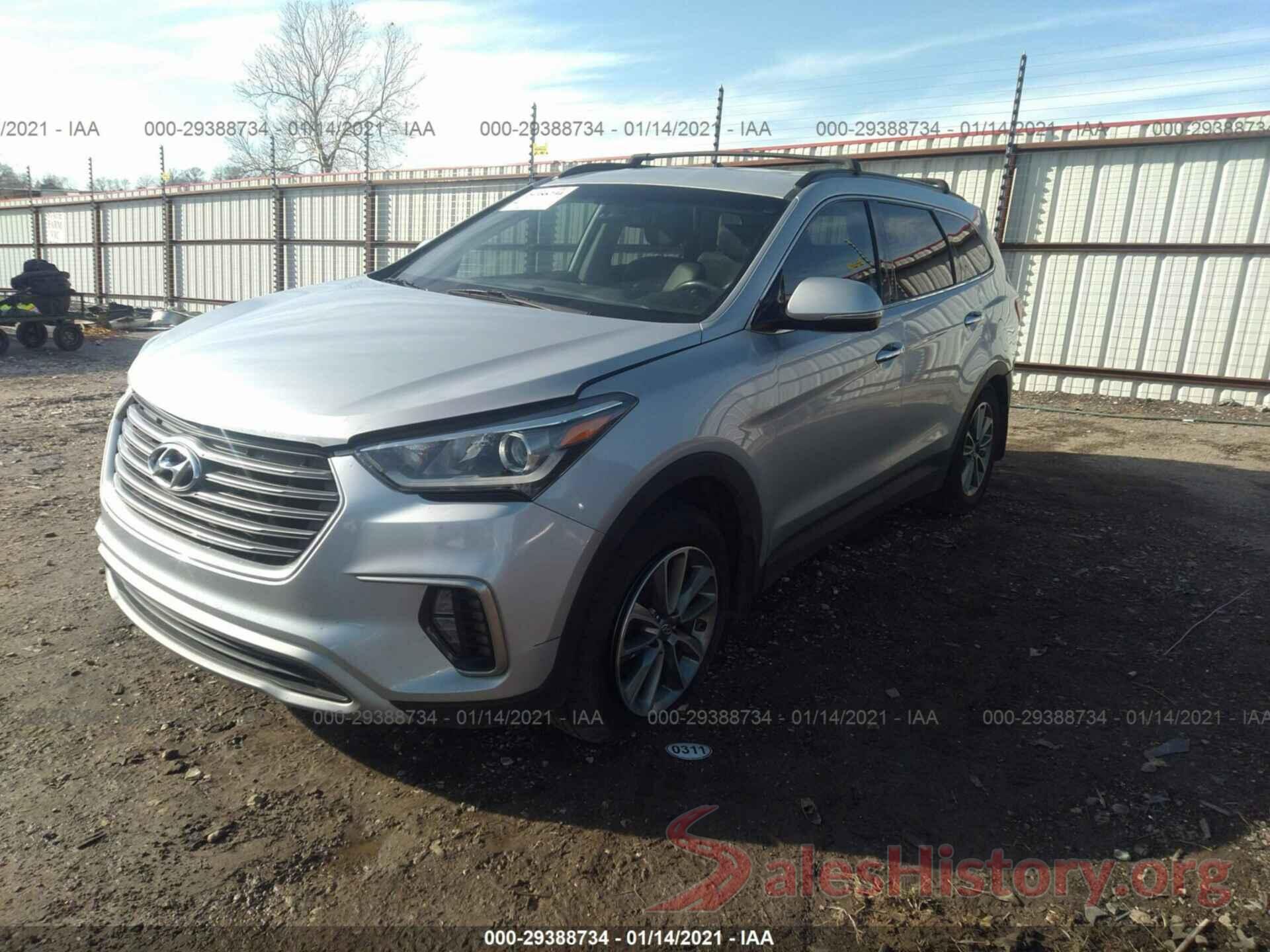 KM8SN4HF7HU201744 2017 HYUNDAI SANTA FE