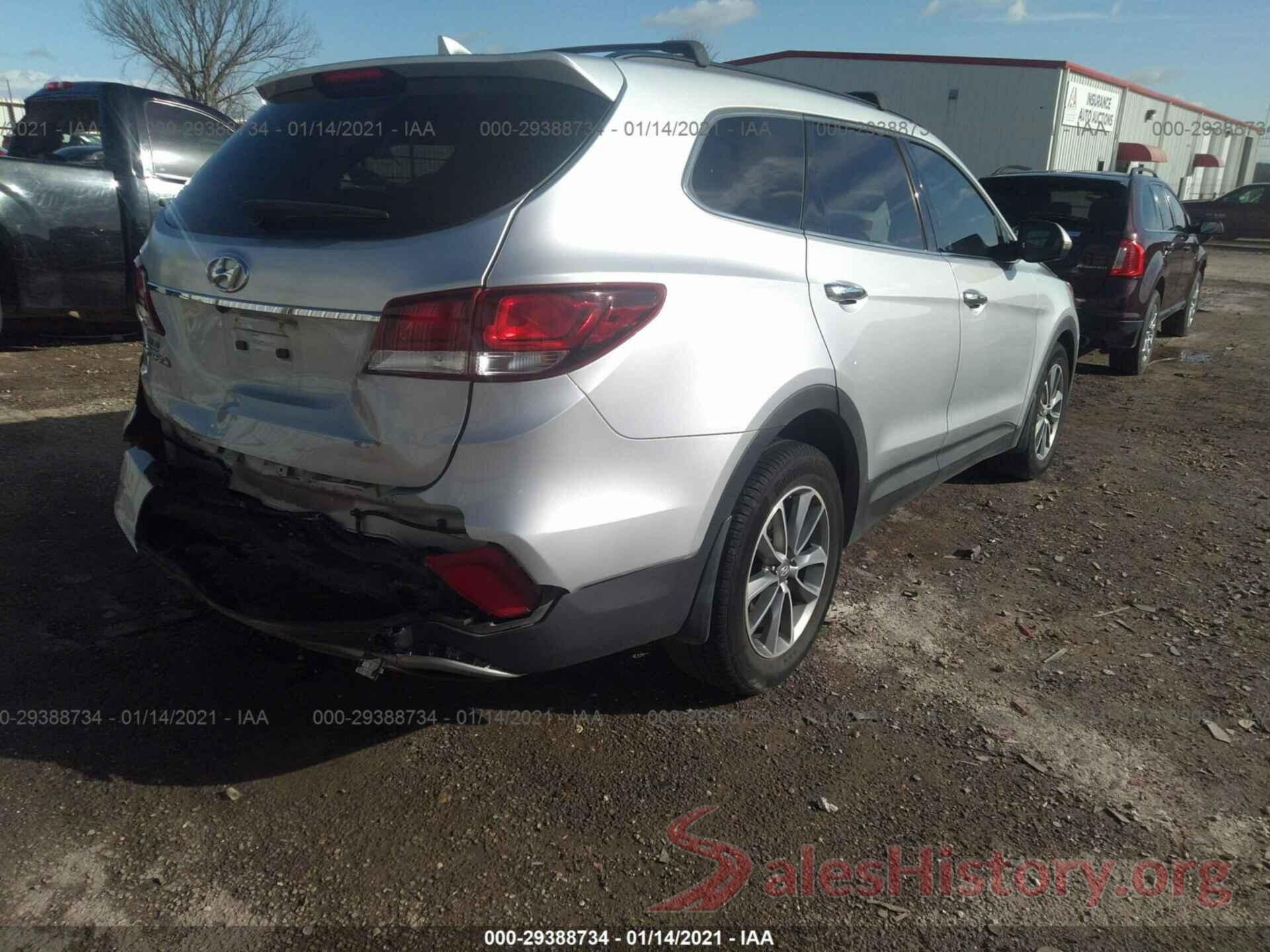 KM8SN4HF7HU201744 2017 HYUNDAI SANTA FE