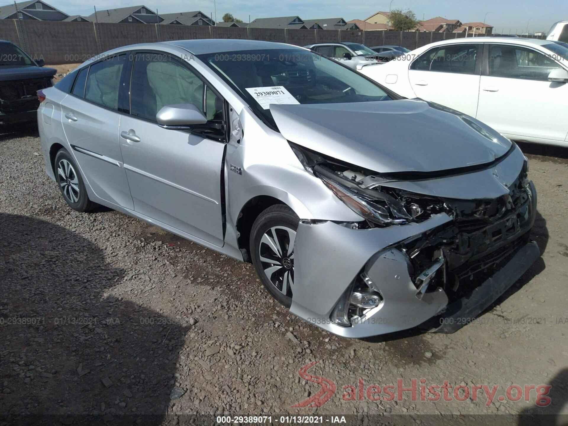 JTDKARFP2K3105249 2019 TOYOTA PRIUS PRIME