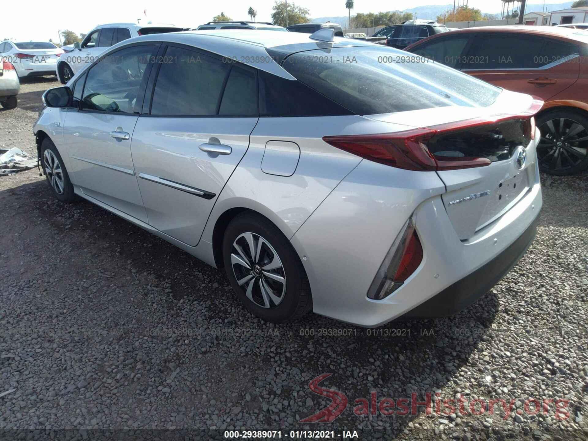 JTDKARFP2K3105249 2019 TOYOTA PRIUS PRIME