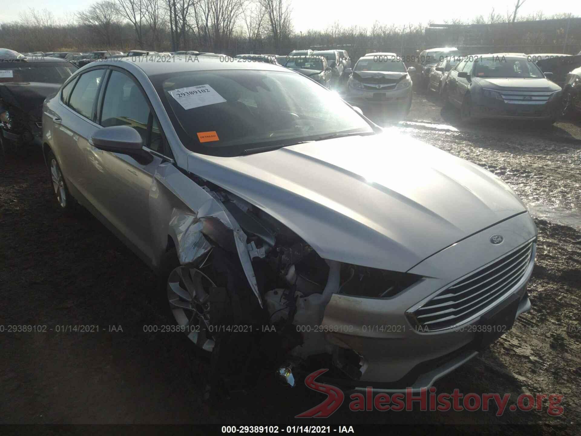 3FA6P0HD3KR230864 2019 FORD FUSION