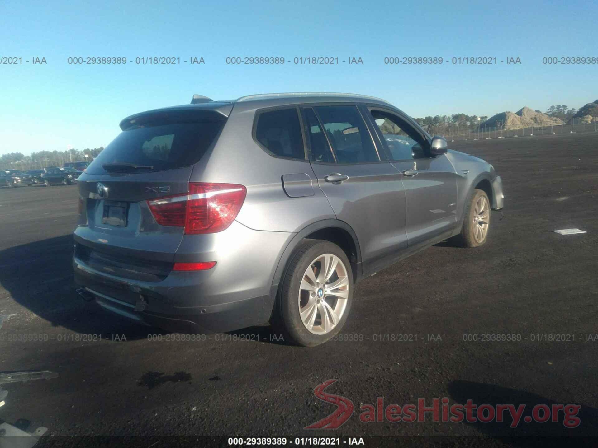 5UXWX9C59G0D67296 2016 BMW X3