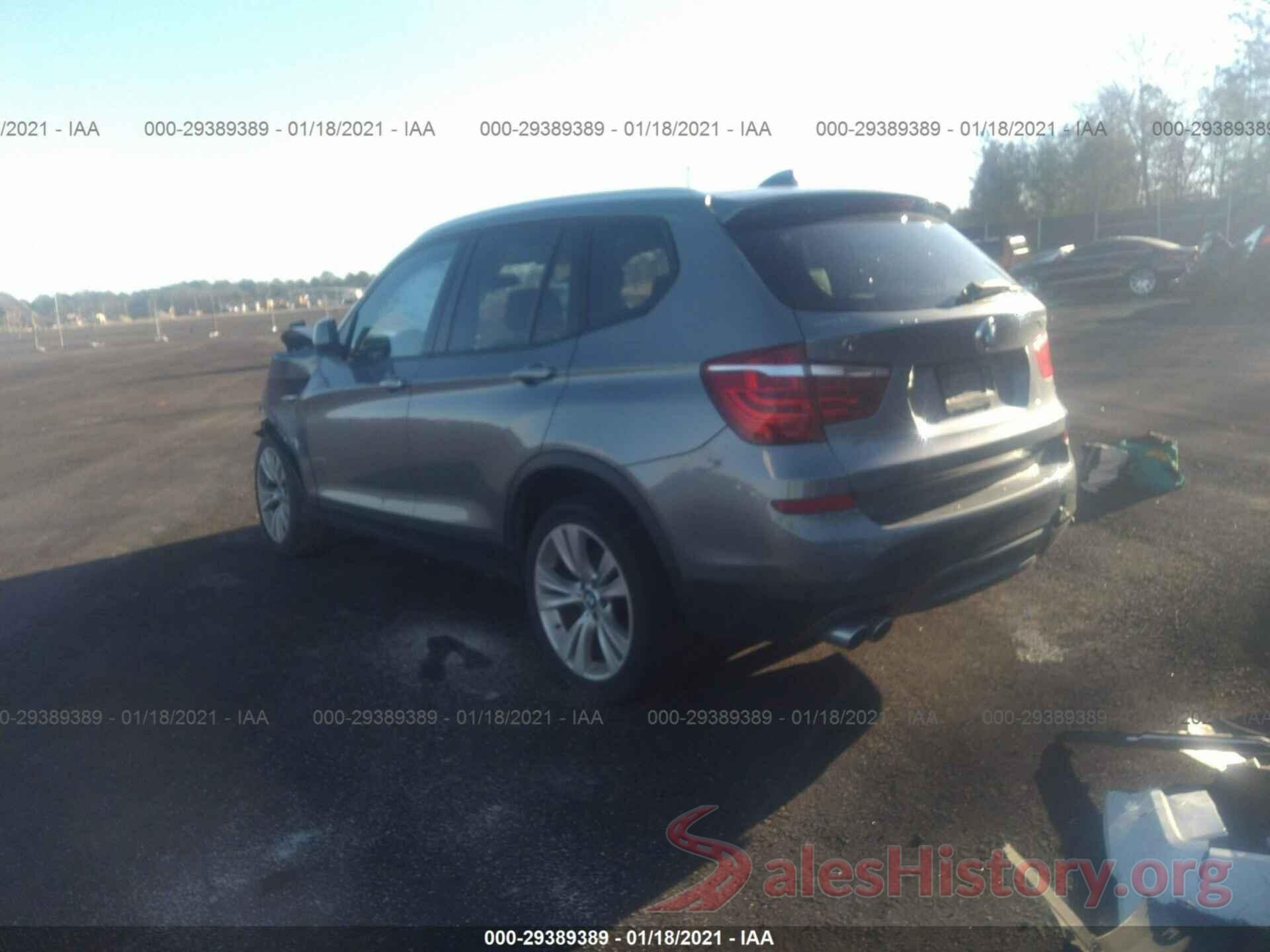 5UXWX9C59G0D67296 2016 BMW X3