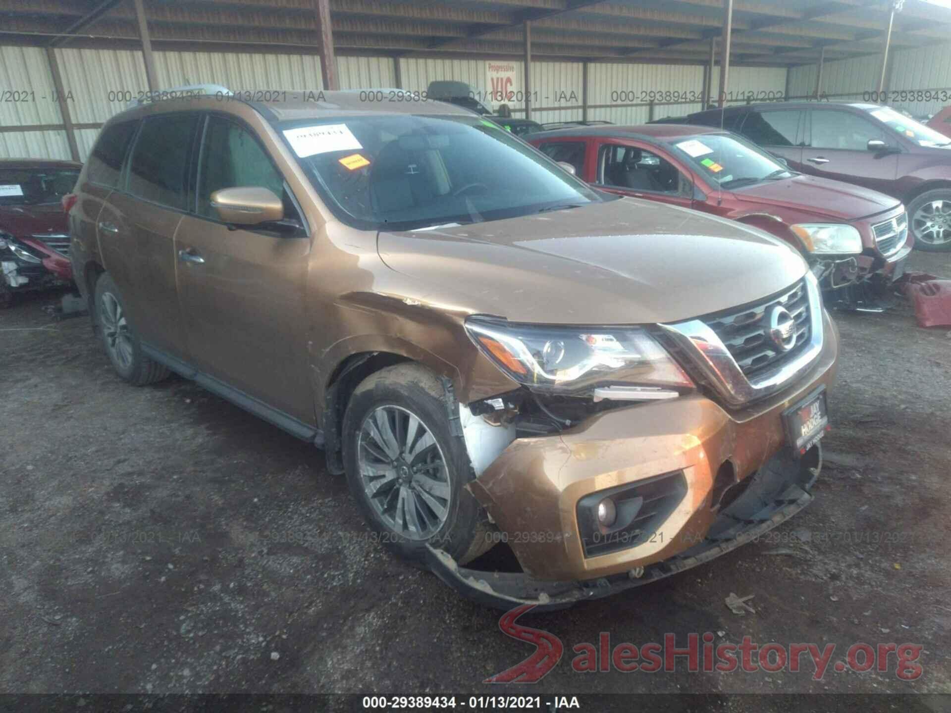 5N1DR2MN1HC610858 2017 NISSAN PATHFINDER