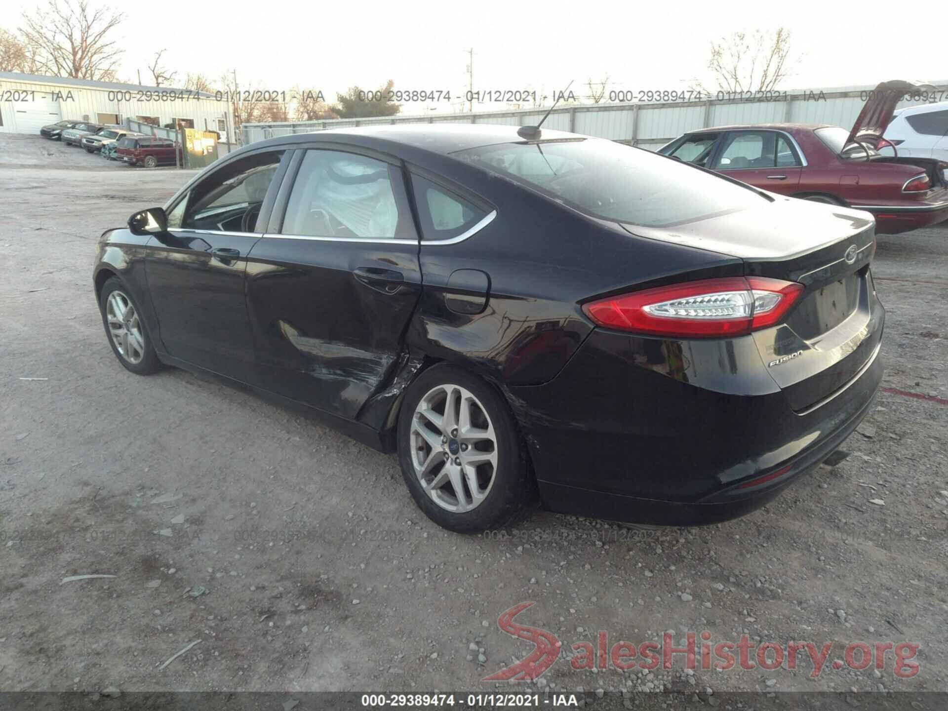 3FA6P0H7XGR196889 2016 FORD FUSION