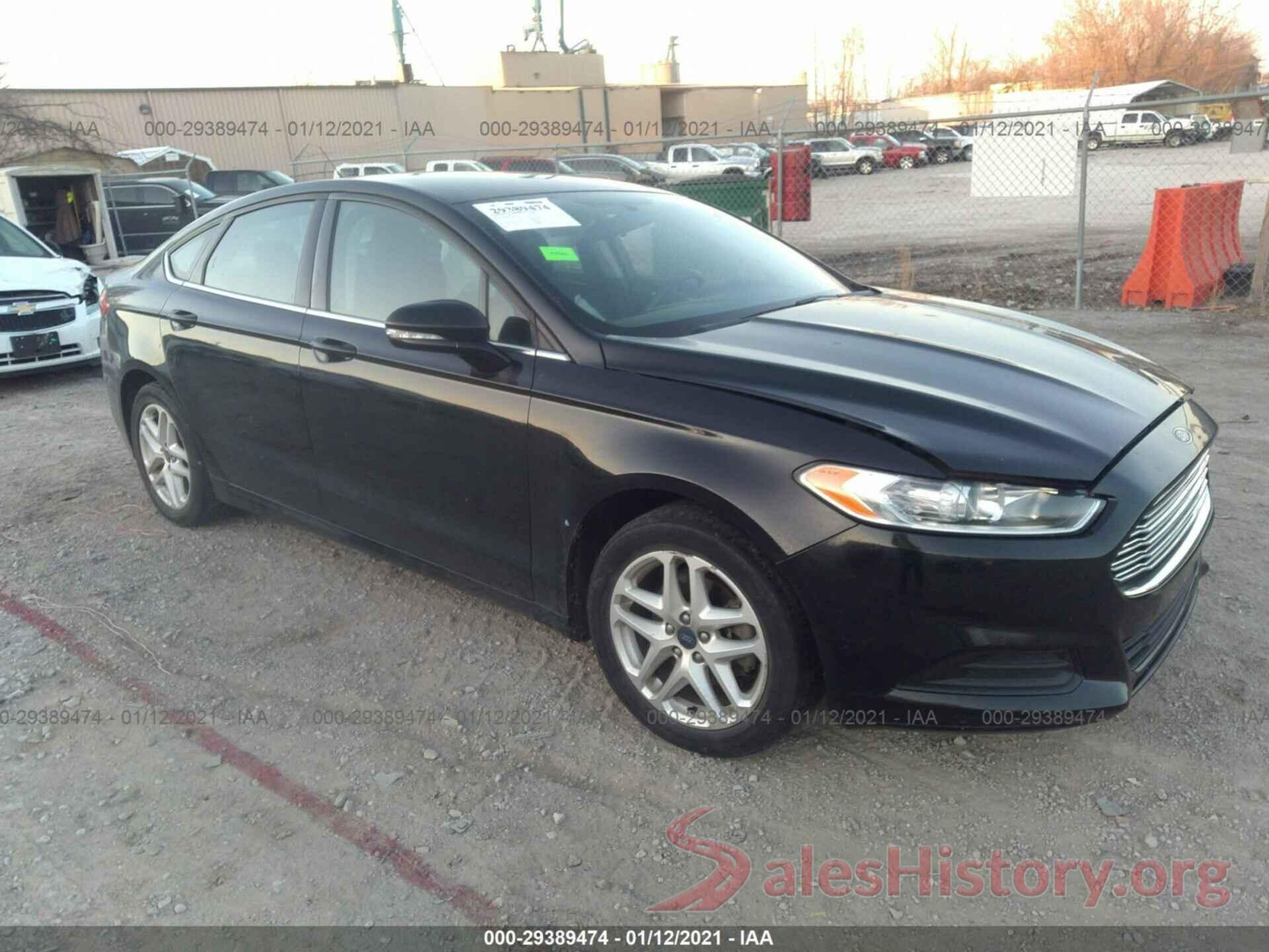 3FA6P0H7XGR196889 2016 FORD FUSION