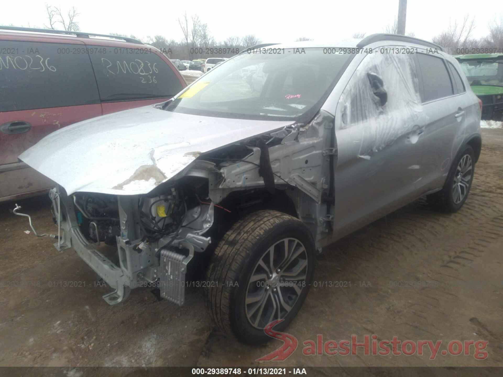 JA4AR4AW6JZ013797 2018 MITSUBISHI OUTLANDER SPORT