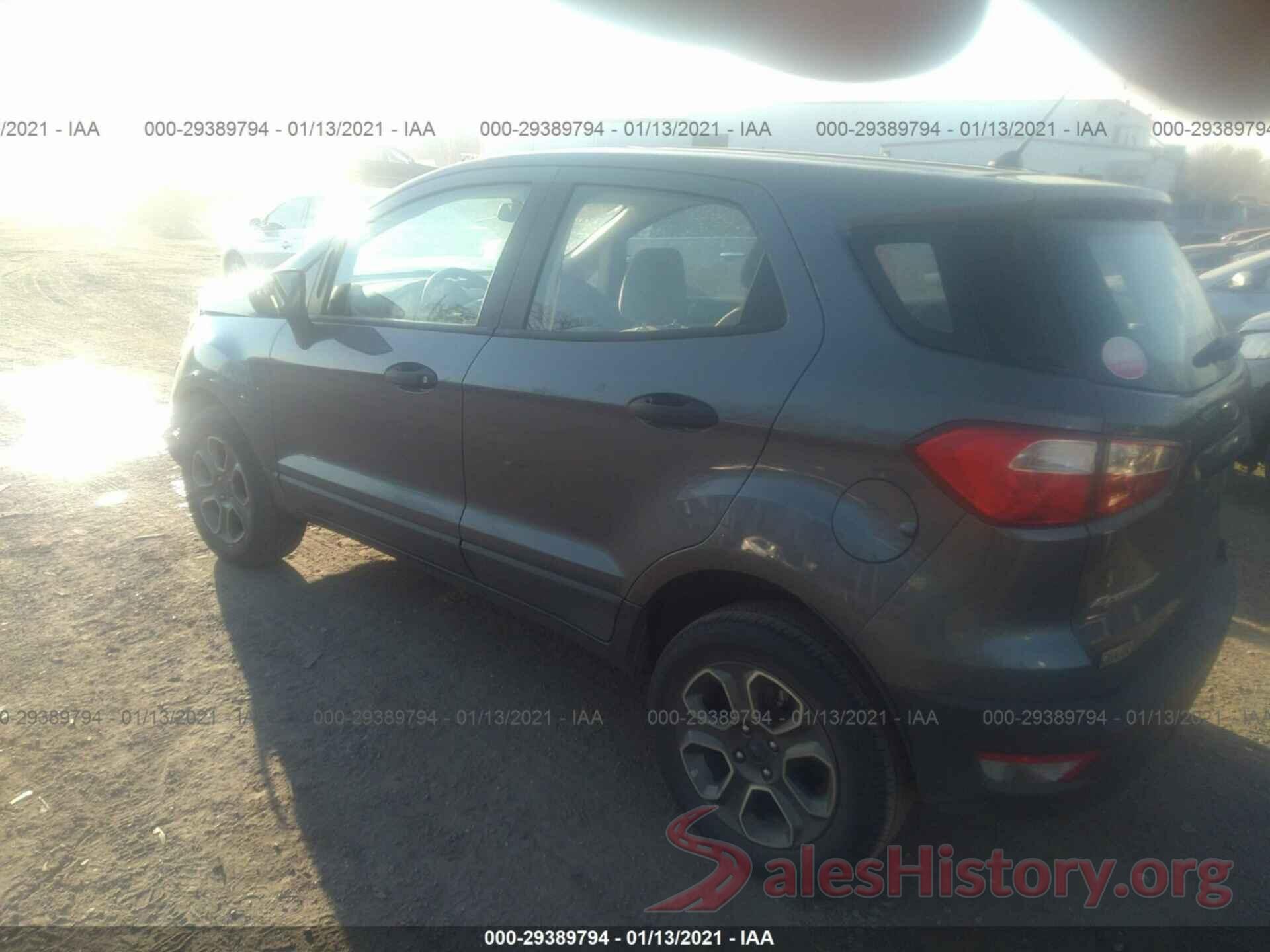 MAJ6P1SL0JC168598 2018 FORD ECOSPORT