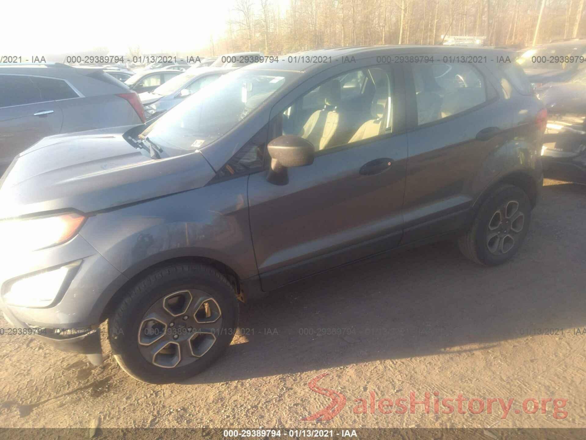 MAJ6P1SL0JC168598 2018 FORD ECOSPORT