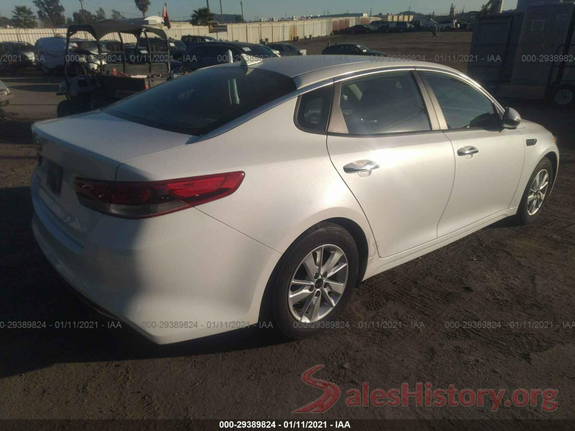 KNAGT4L36G5093300 2016 KIA OPTIMA