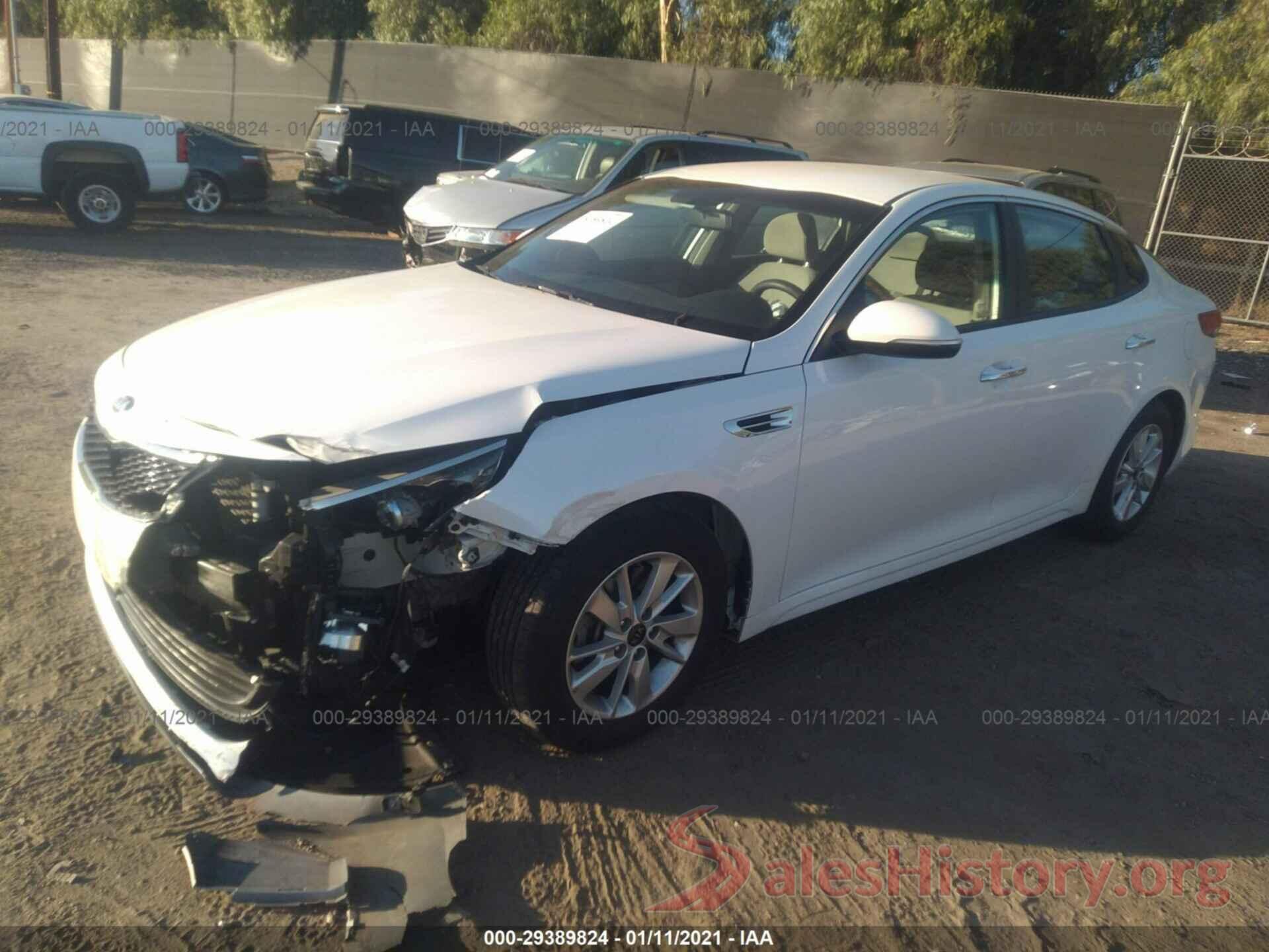 KNAGT4L36G5093300 2016 KIA OPTIMA