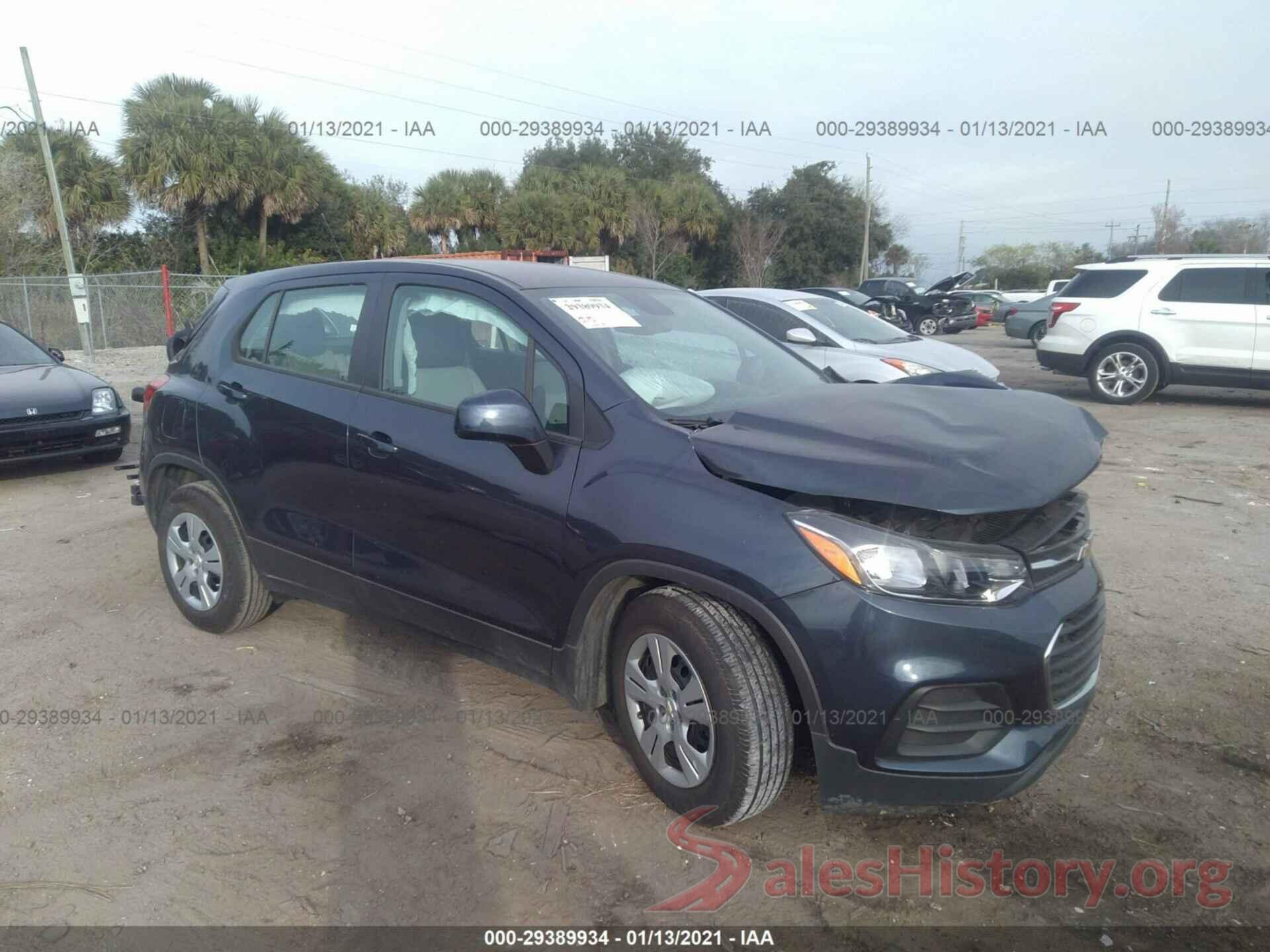 3GNCJKSB6KL126820 2019 CHEVROLET TRAX