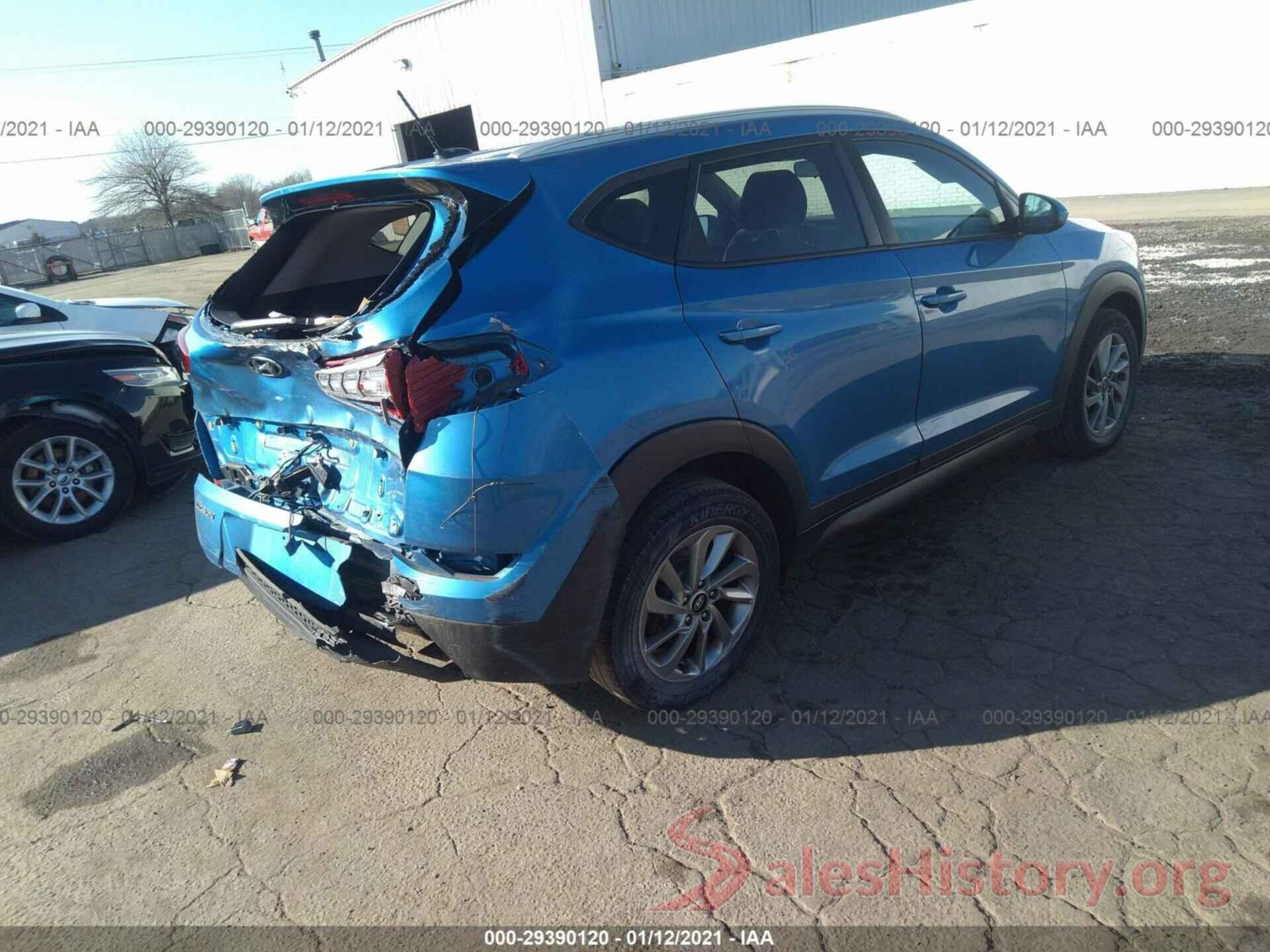 KM8J3CA42GU144985 2016 HYUNDAI TUCSON