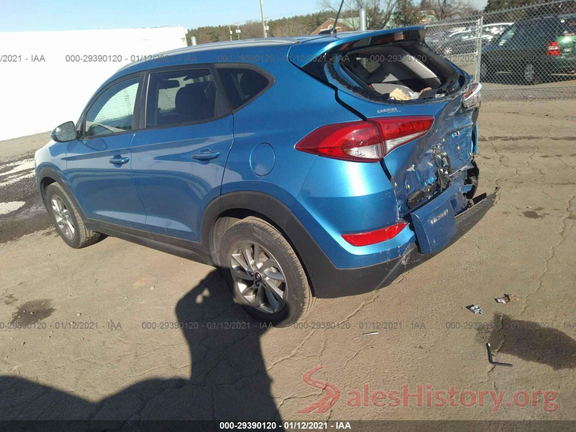 KM8J3CA42GU144985 2016 HYUNDAI TUCSON