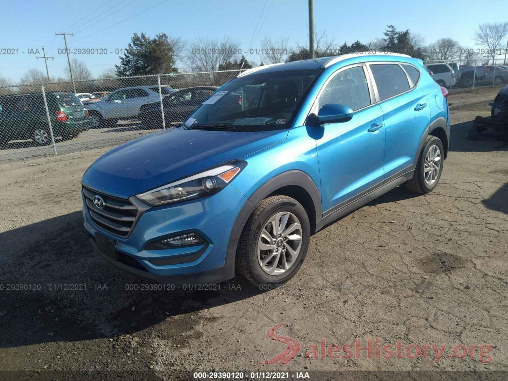 KM8J3CA42GU144985 2016 HYUNDAI TUCSON