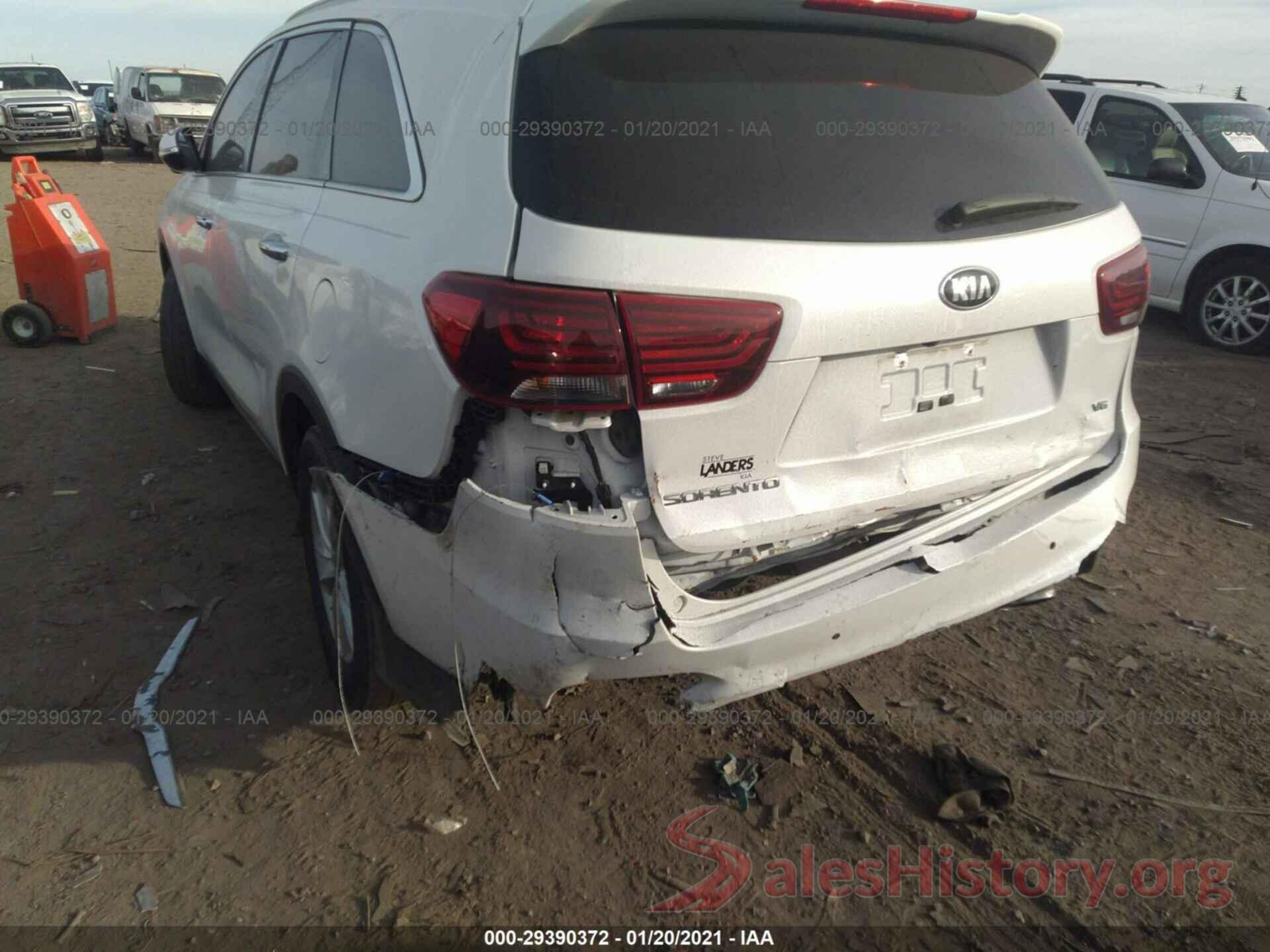 5XYPG4A53KG464926 2019 KIA SORENTO