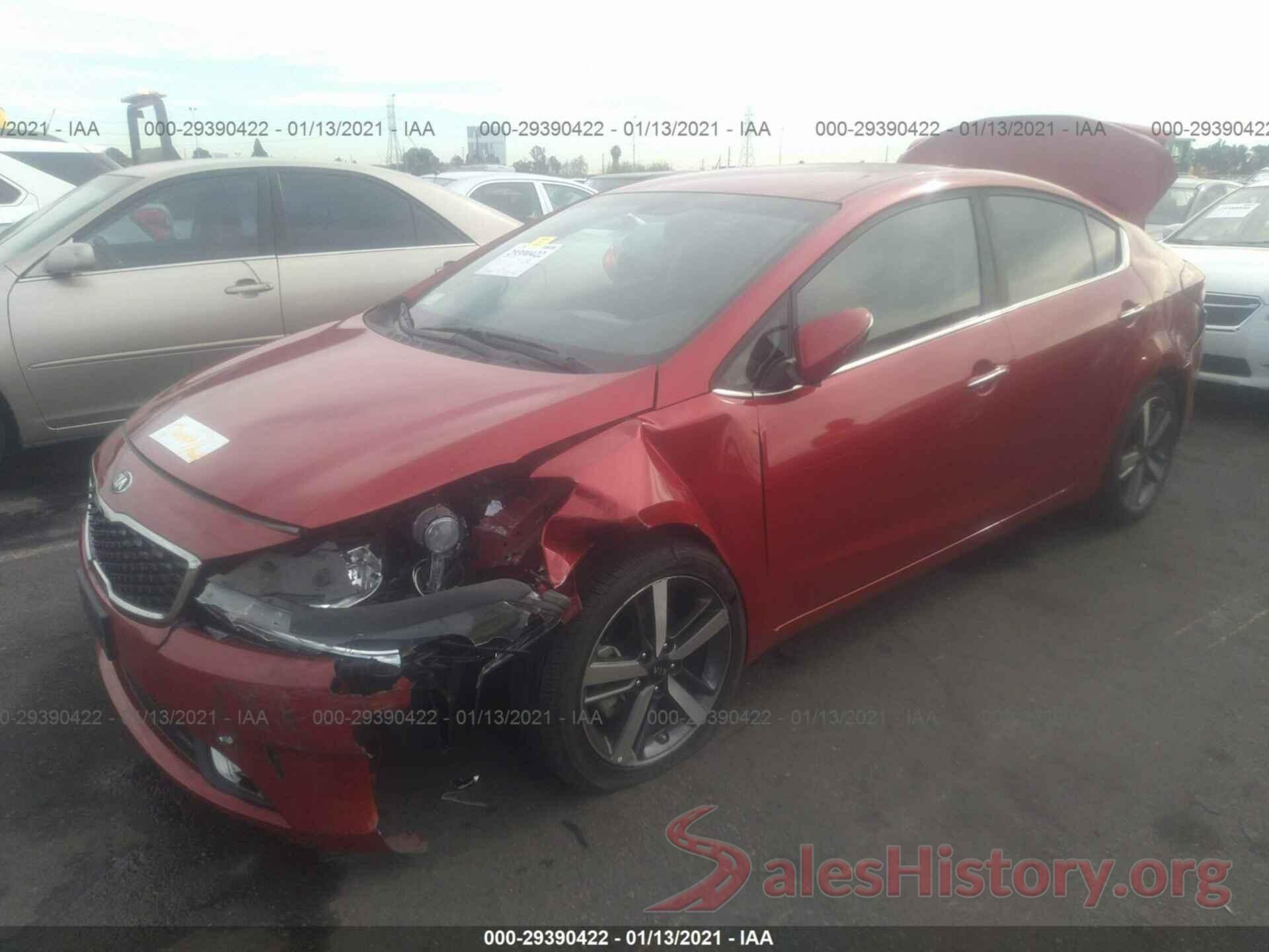 3KPFL4A8XJE218338 2018 KIA FORTE