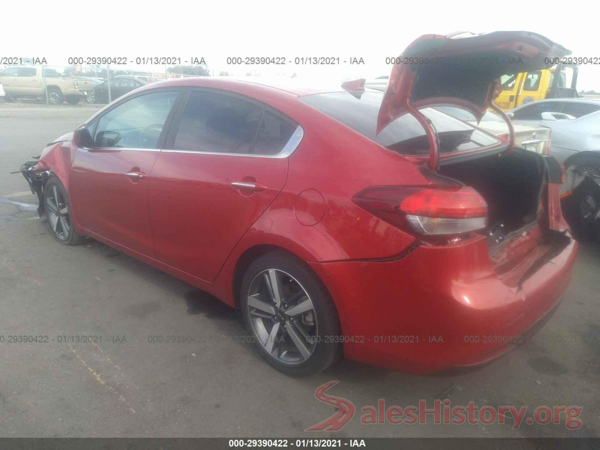 3KPFL4A8XJE218338 2018 KIA FORTE