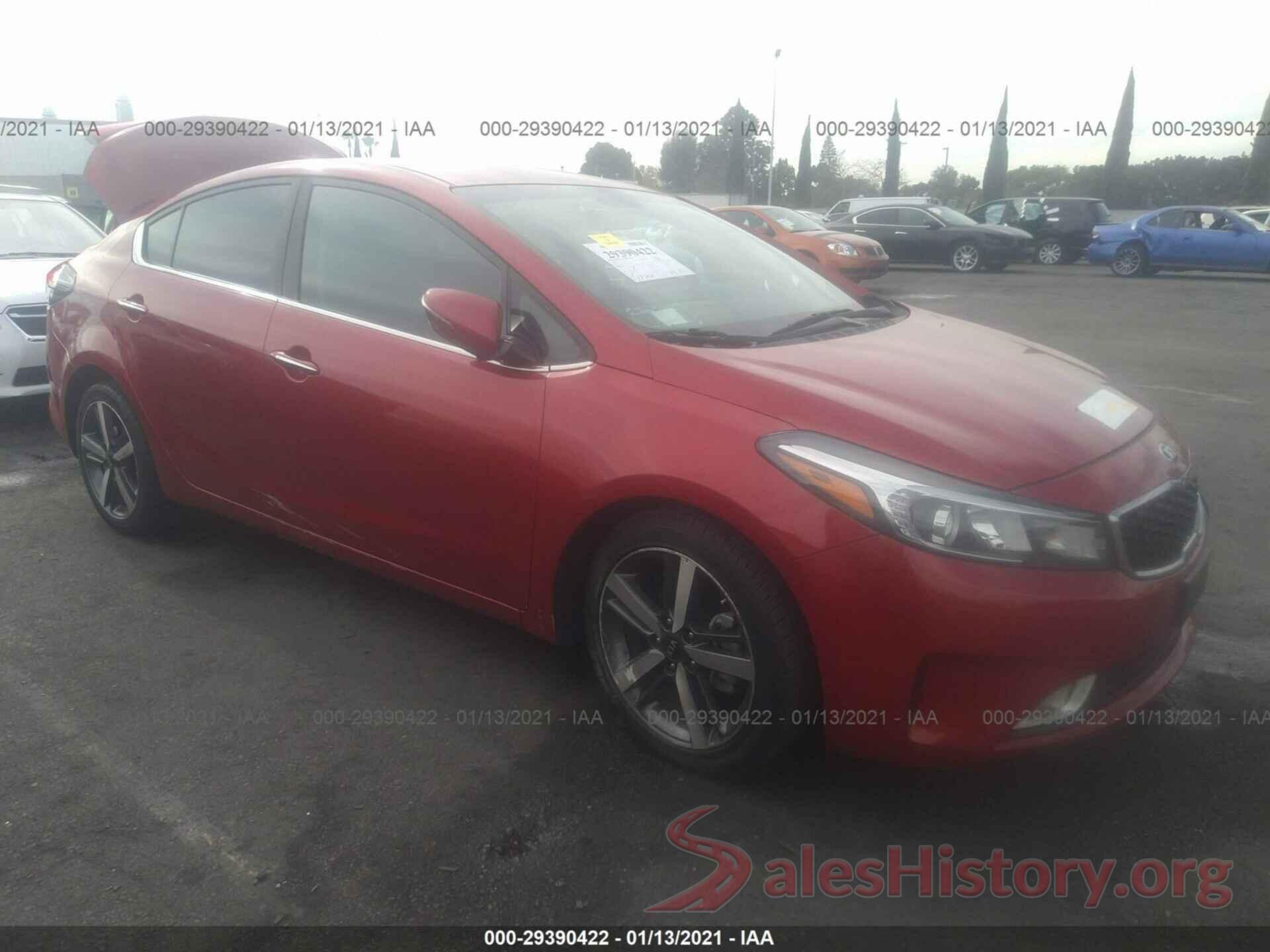 3KPFL4A8XJE218338 2018 KIA FORTE