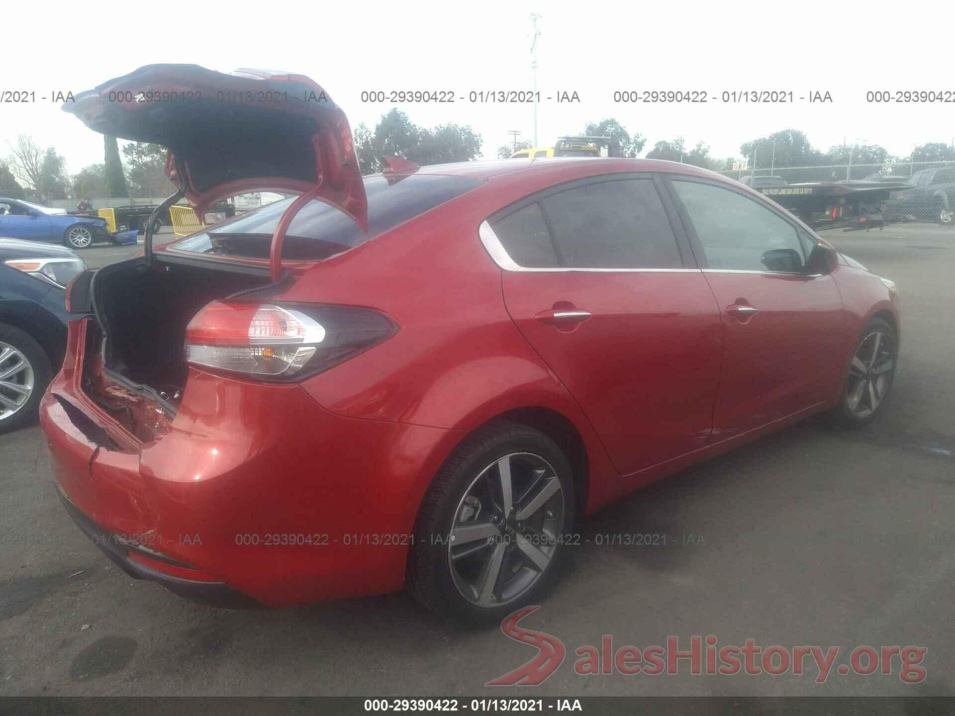 3KPFL4A8XJE218338 2018 KIA FORTE