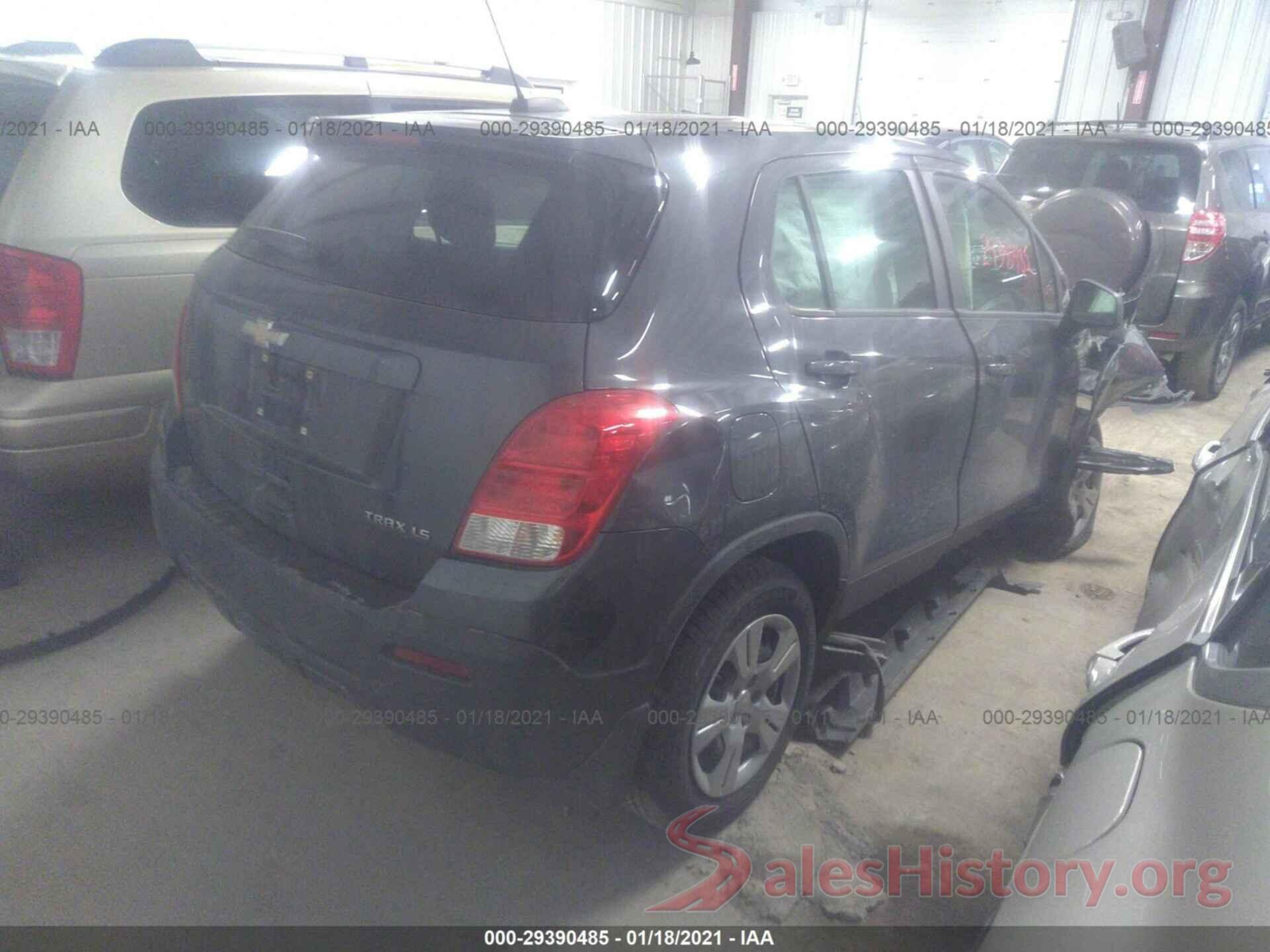 3GNCJKSBXGL273679 2016 CHEVROLET TRAX