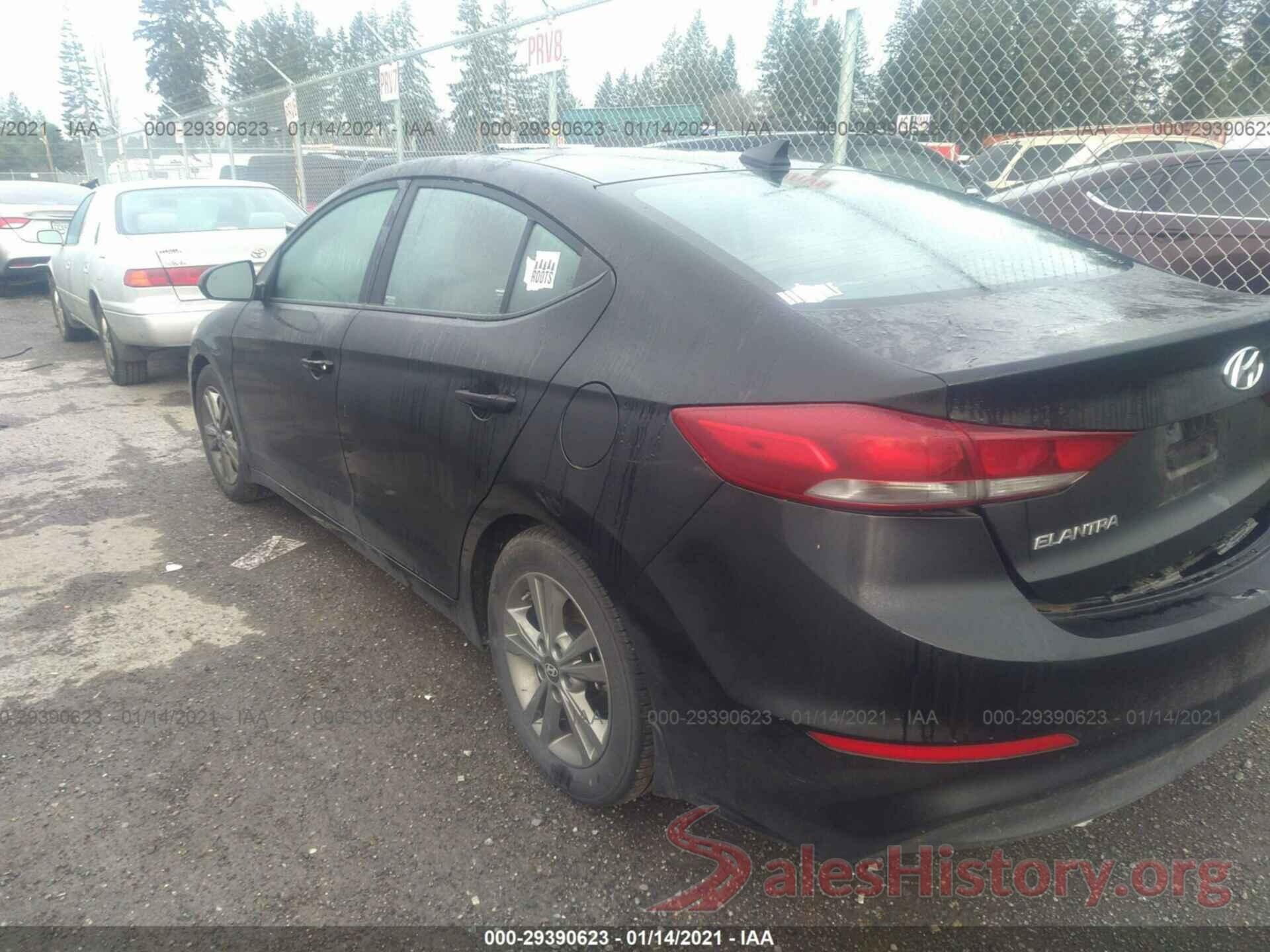 5NPD84LF3JH250502 2018 HYUNDAI ELANTRA