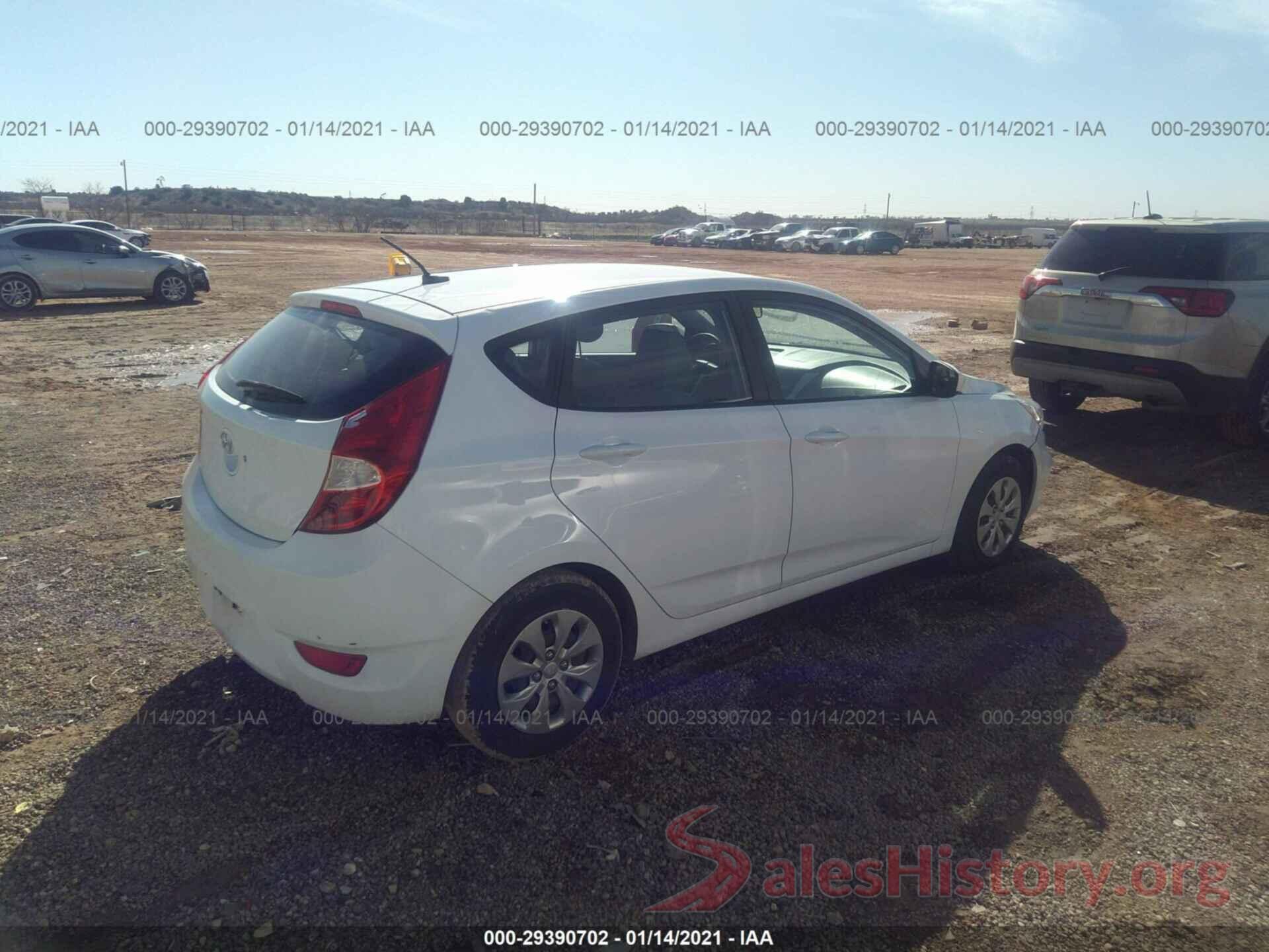 KMHCT5AEXHU348402 2017 HYUNDAI ACCENT