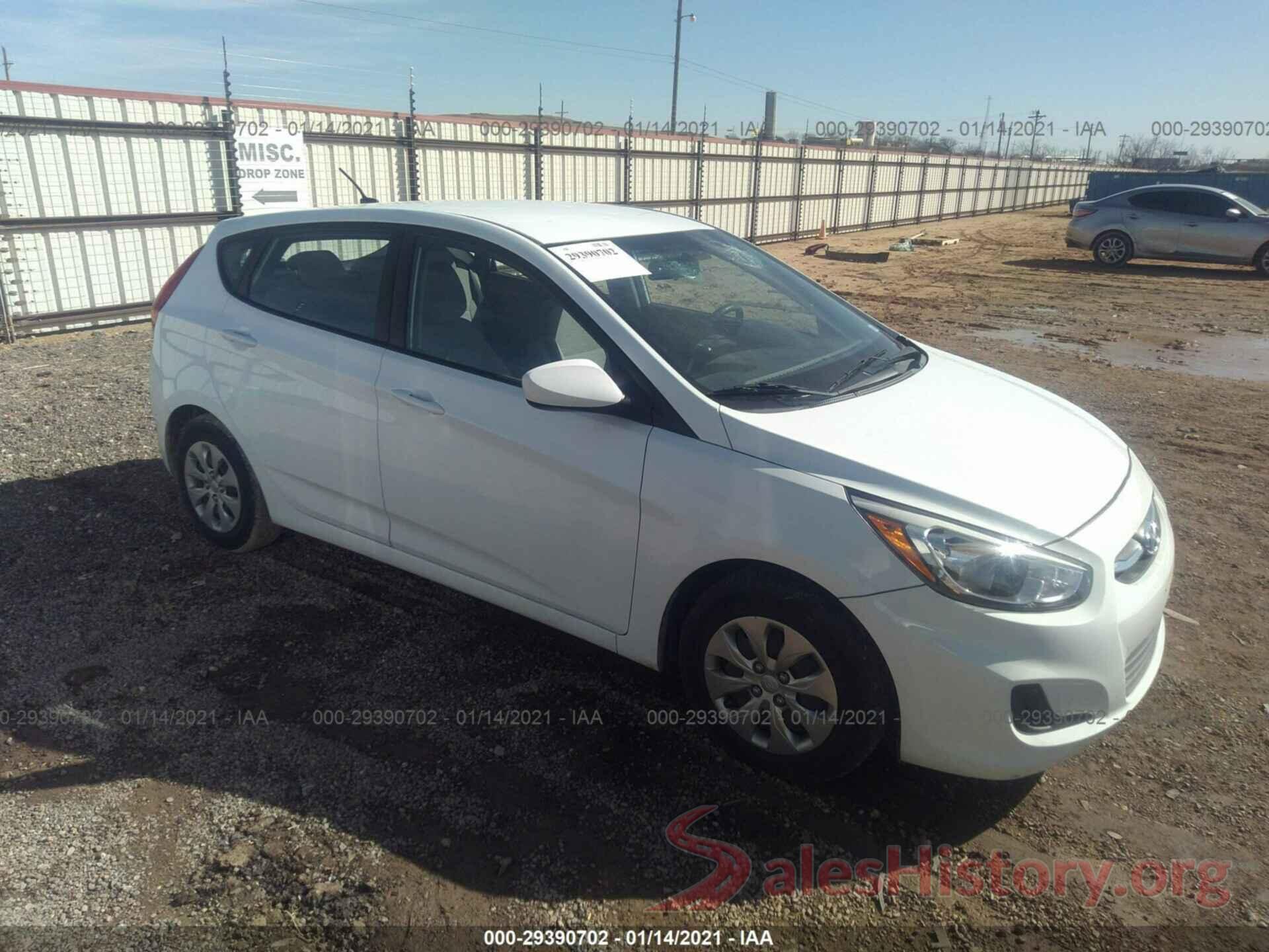 KMHCT5AEXHU348402 2017 HYUNDAI ACCENT