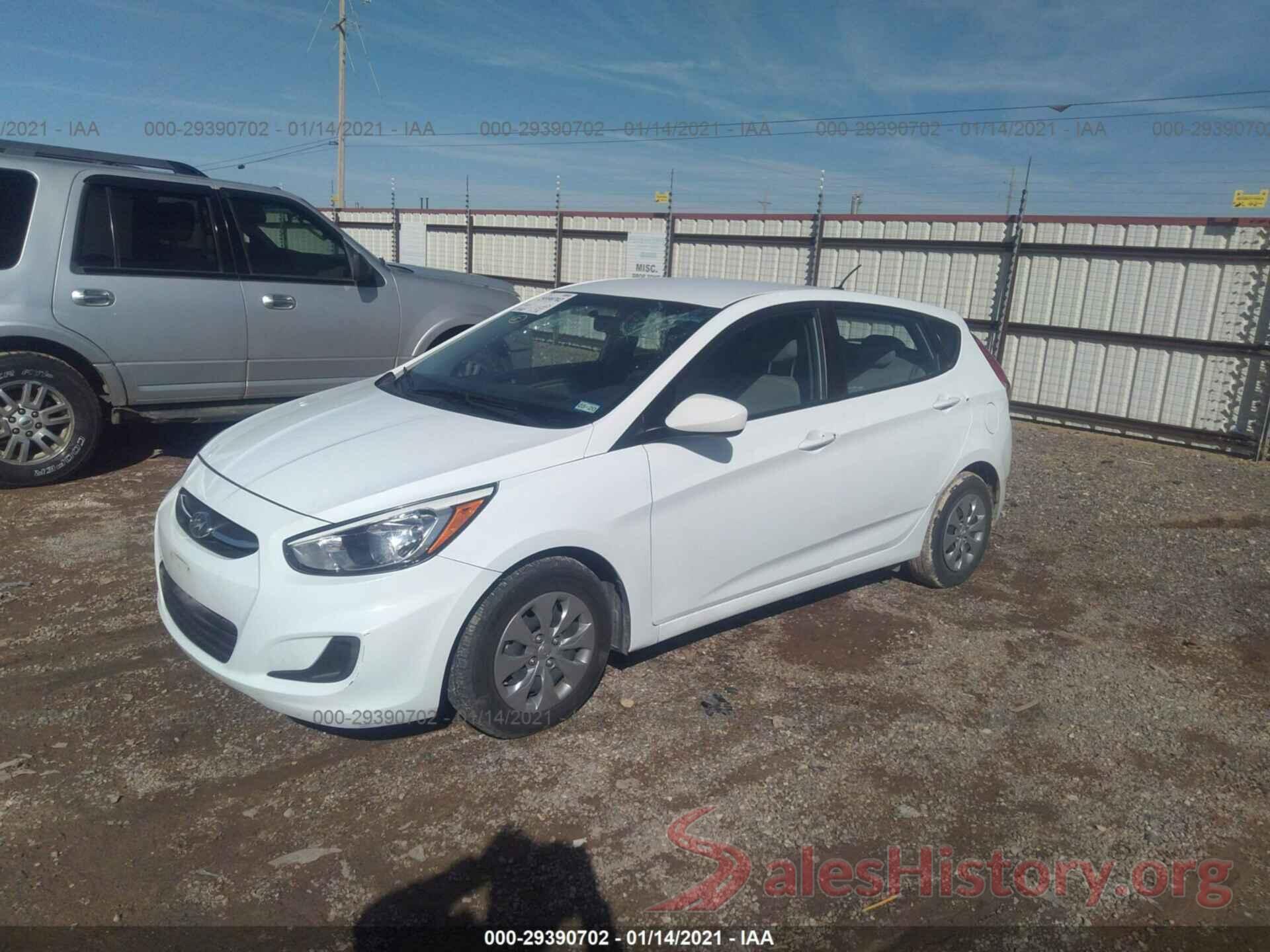 KMHCT5AEXHU348402 2017 HYUNDAI ACCENT