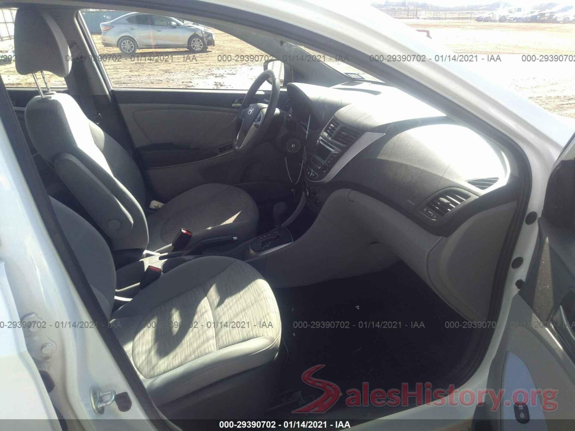 KMHCT5AEXHU348402 2017 HYUNDAI ACCENT