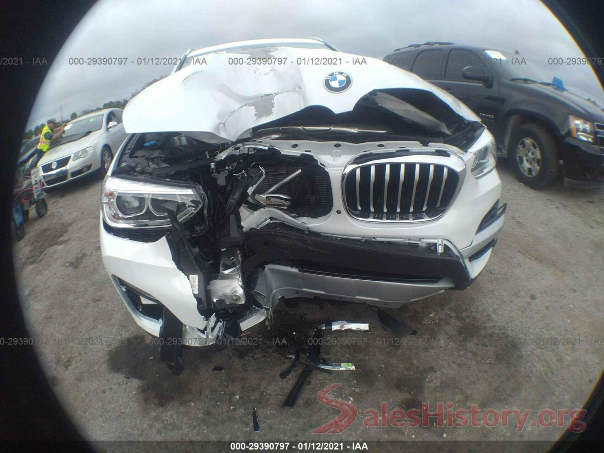 5UXTY3C04M9E39255 2021 BMW X3