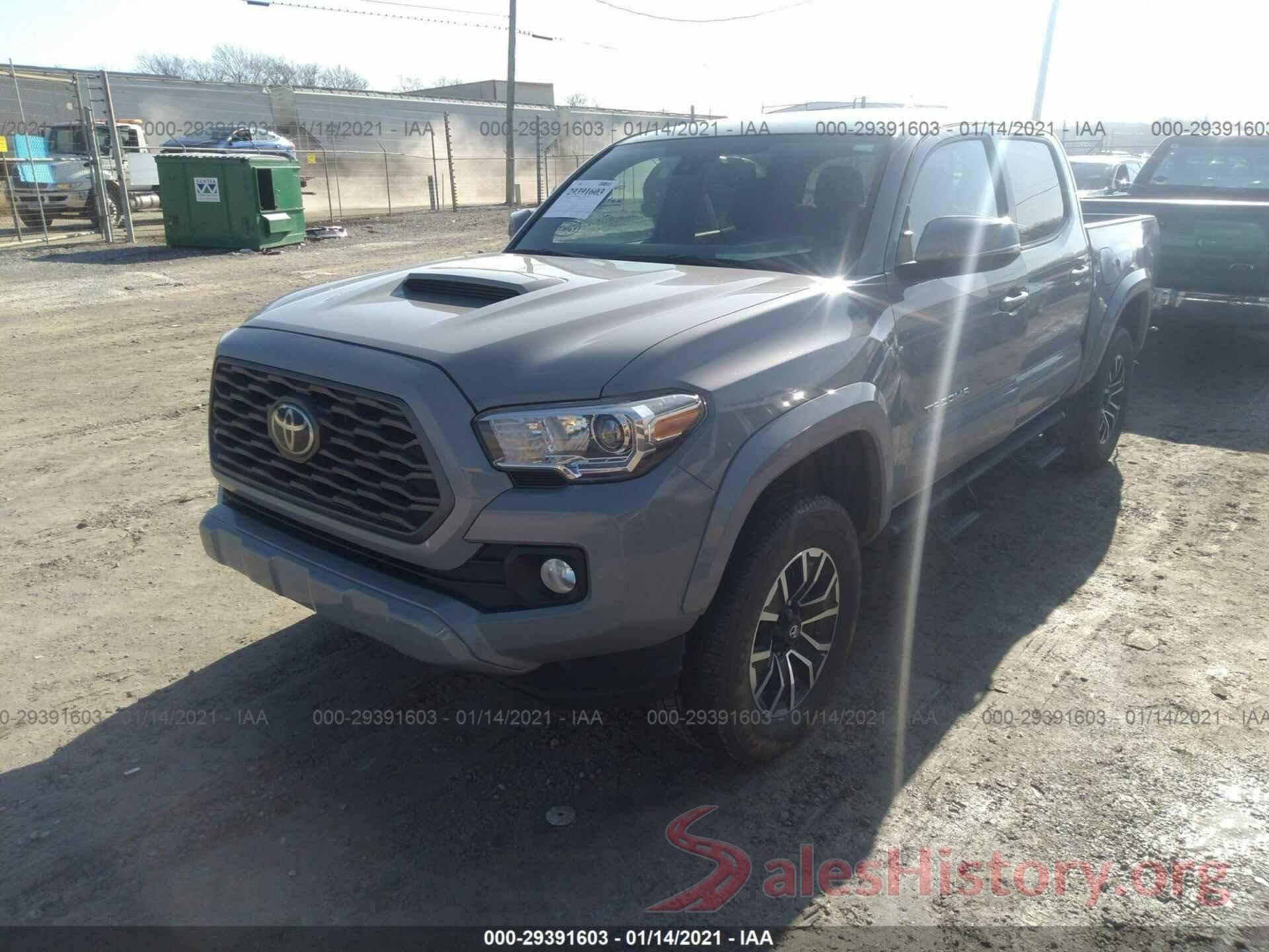 3TMCZ5AN0LM292566 2020 TOYOTA TACOMA 4WD