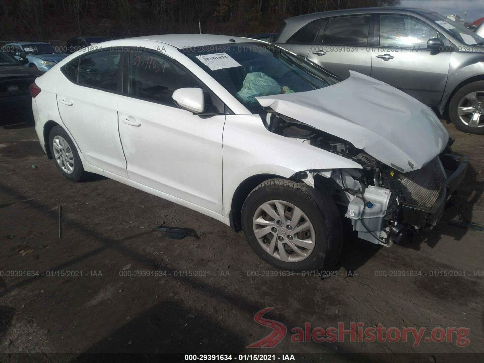 5NPD74LF8JH289105 2018 HYUNDAI ELANTRA