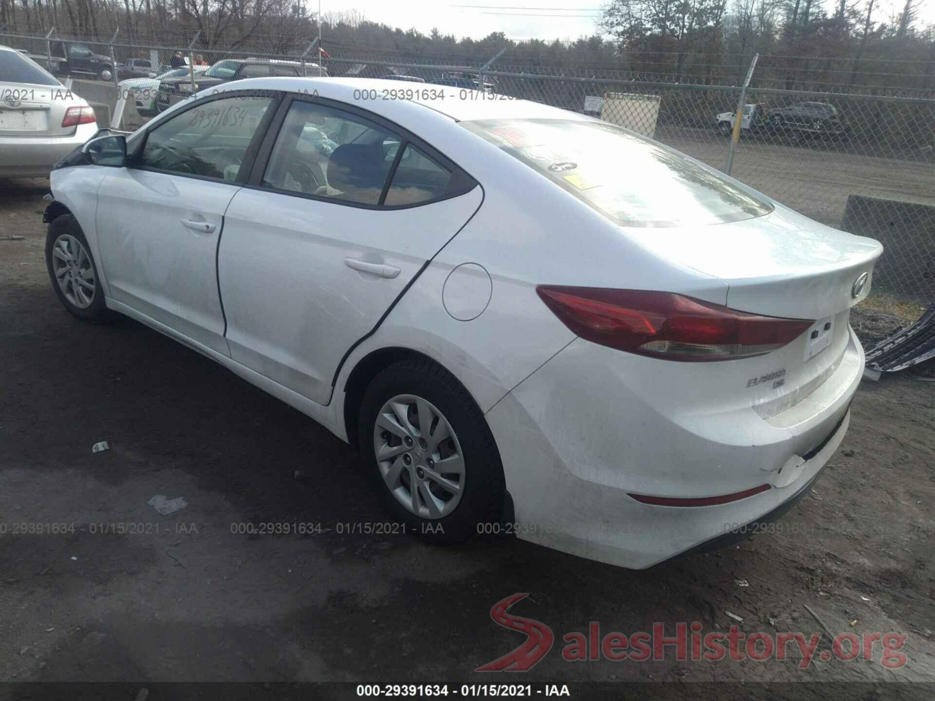 5NPD74LF8JH289105 2018 HYUNDAI ELANTRA