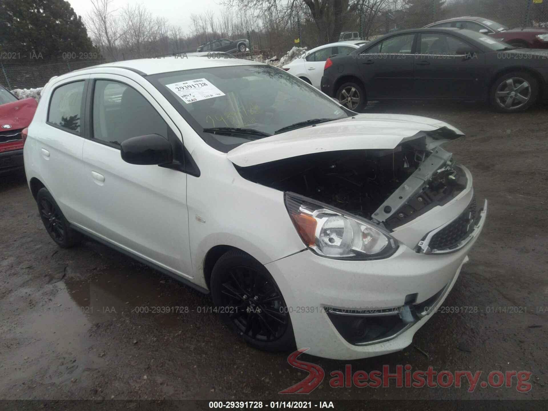 ML32A5HJ1LH007547 2020 MITSUBISHI MIRAGE