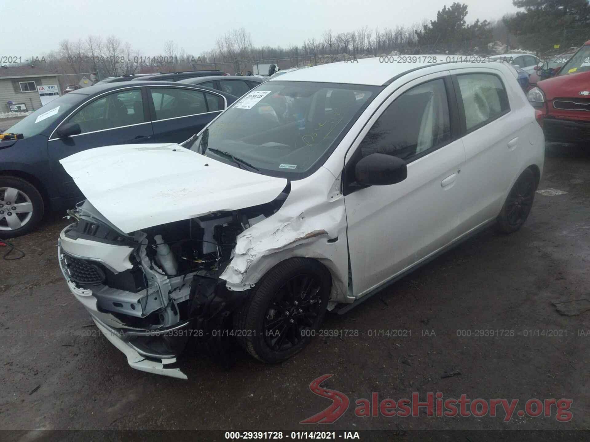 ML32A5HJ1LH007547 2020 MITSUBISHI MIRAGE