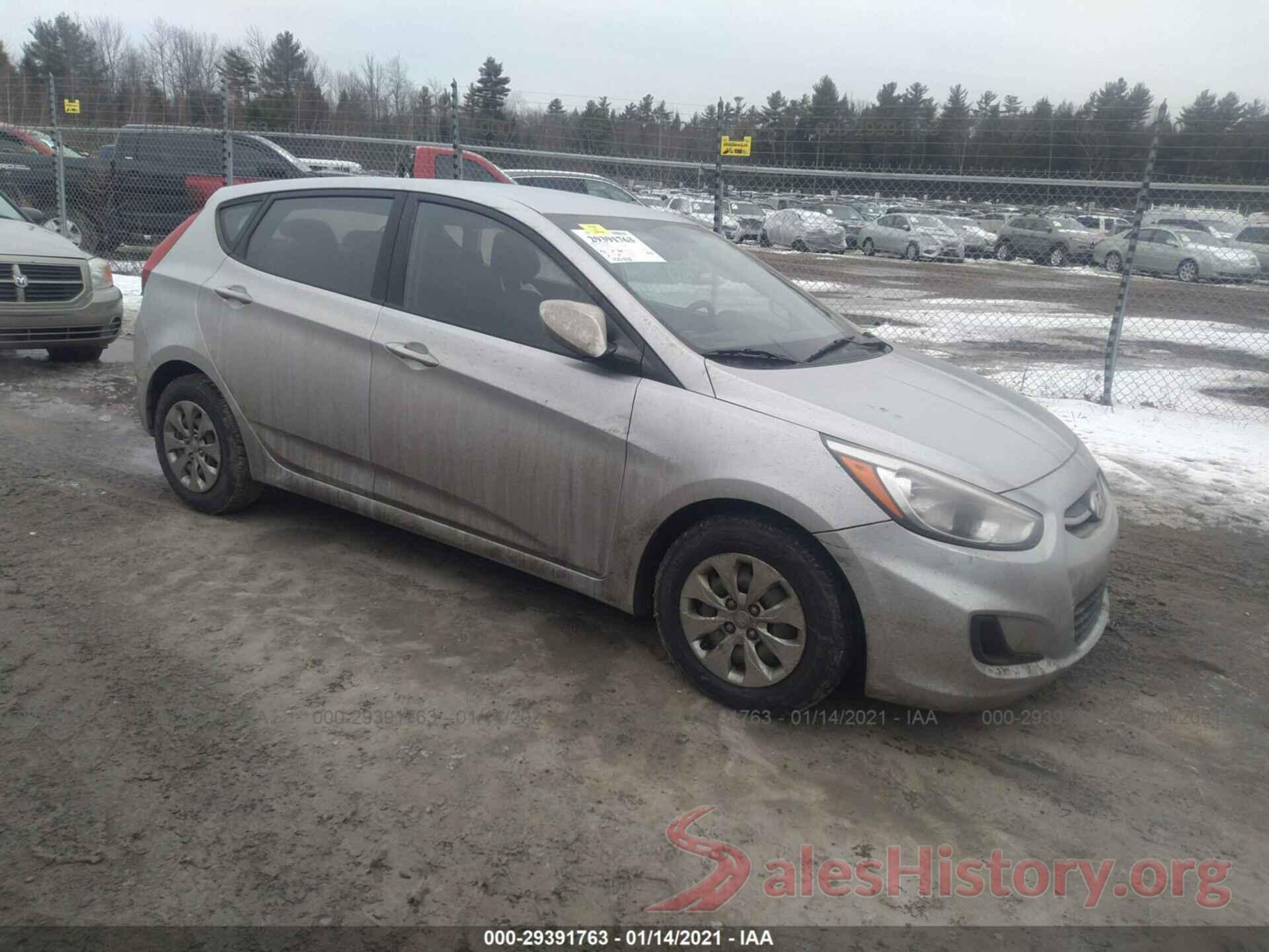 KMHCT5AE3GU257485 2016 HYUNDAI ACCENT