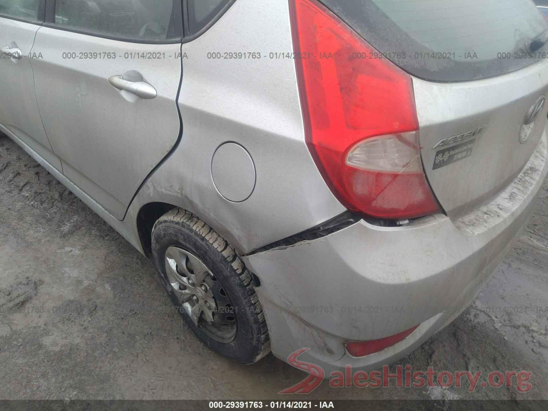 KMHCT5AE3GU257485 2016 HYUNDAI ACCENT