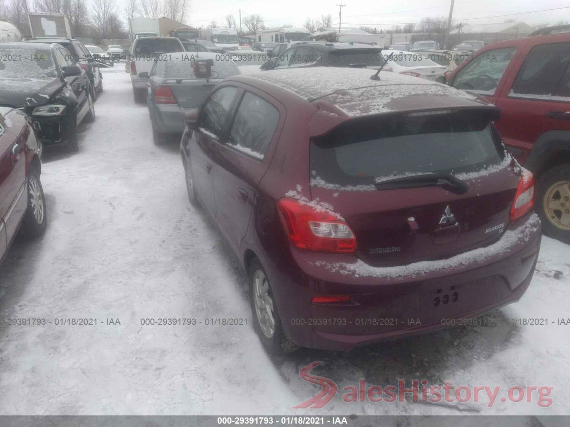 ML32A4HJXHH011999 2017 MITSUBISHI MIRAGE