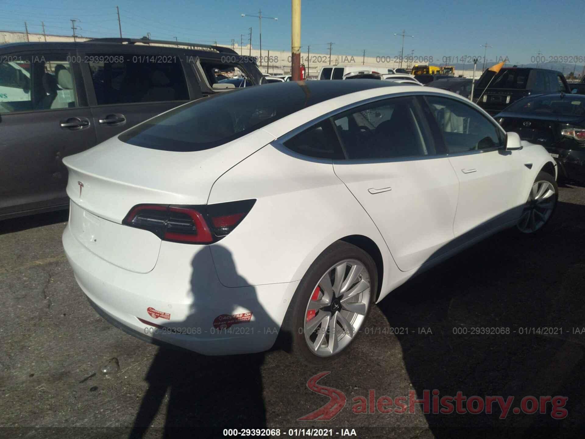 5YJ3E1EA2JF050942 2018 TESLA MODEL 3