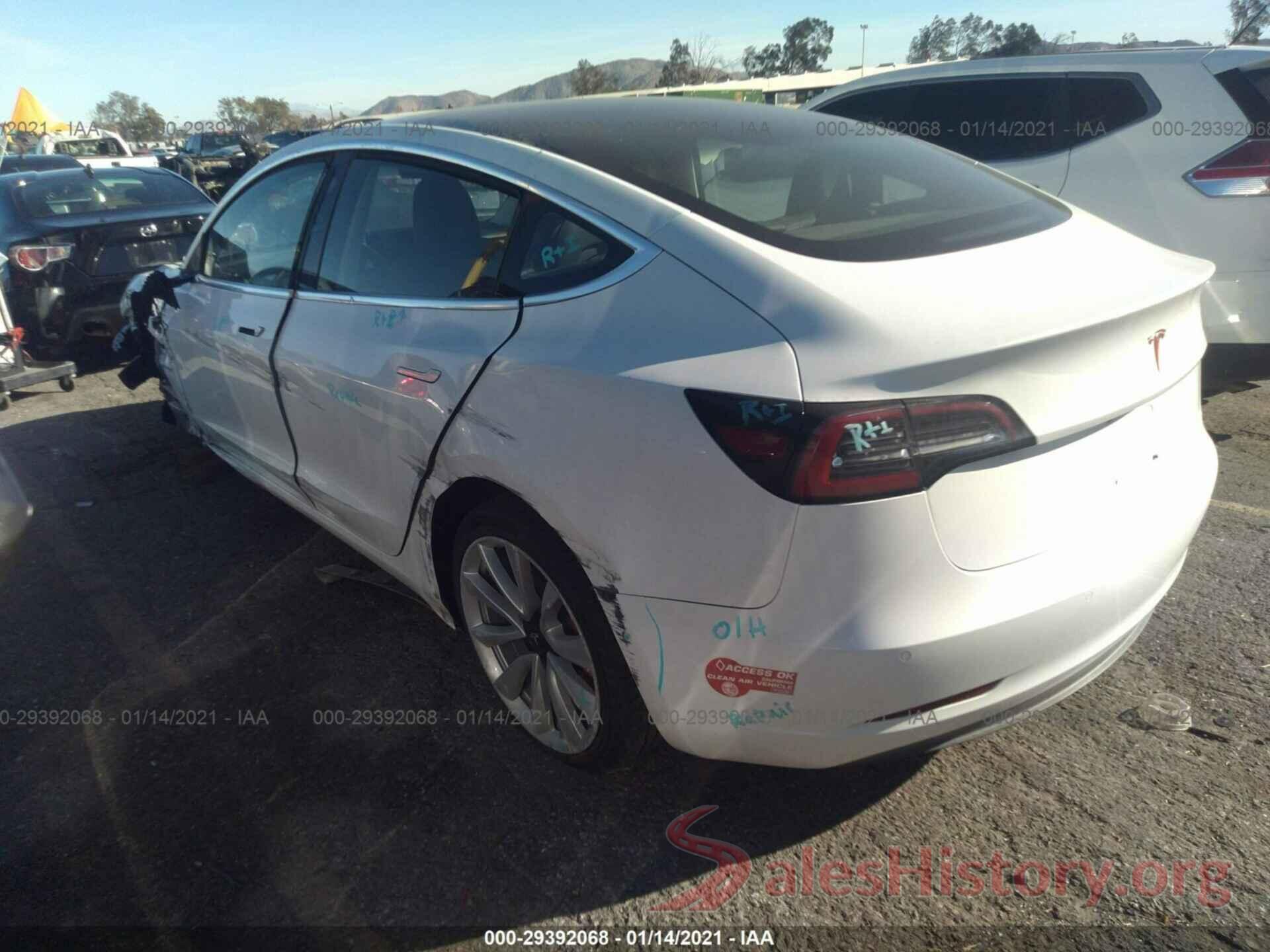 5YJ3E1EA2JF050942 2018 TESLA MODEL 3