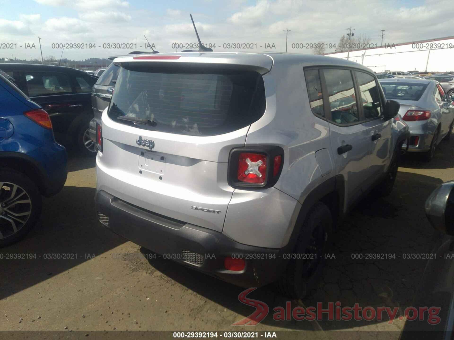 ZACCJAABXHPF38758 2017 JEEP RENEGADE