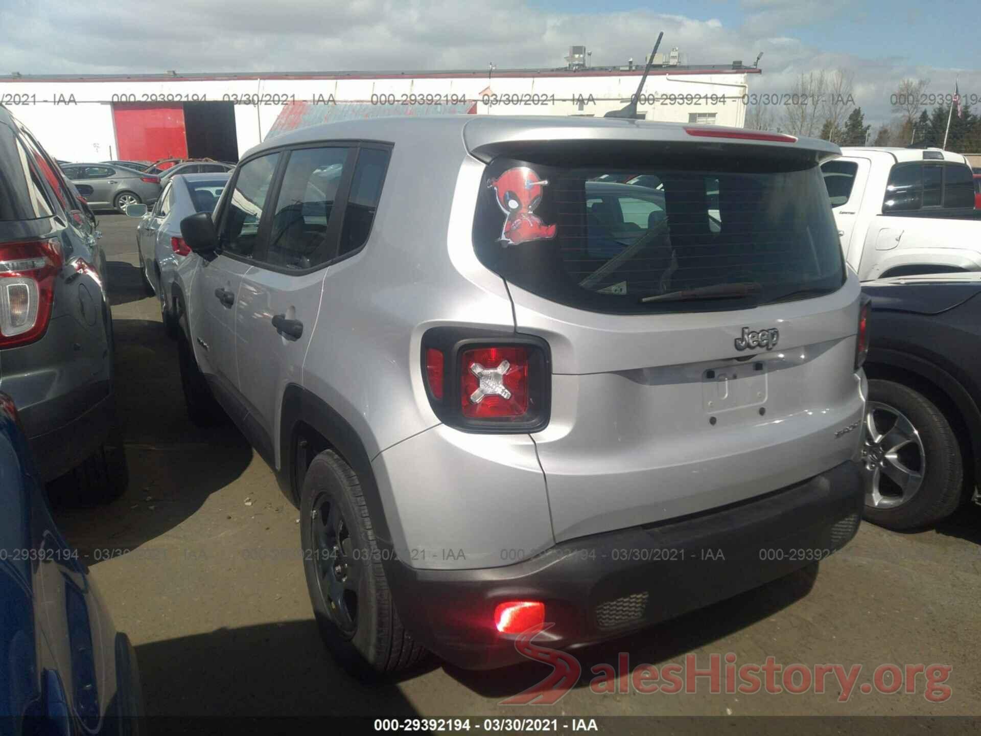 ZACCJAABXHPF38758 2017 JEEP RENEGADE