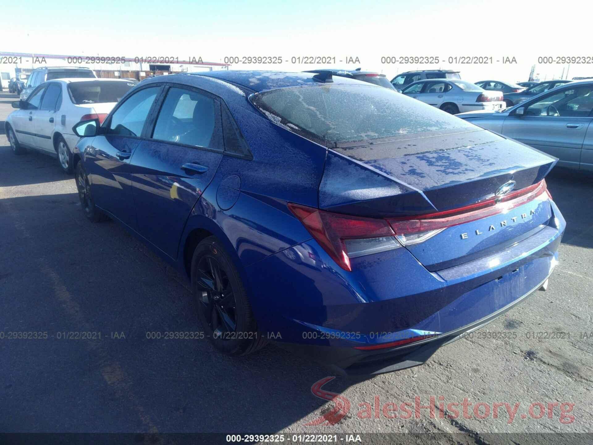 5NPLM4AG9MH010040 2021 HYUNDAI ELANTRA