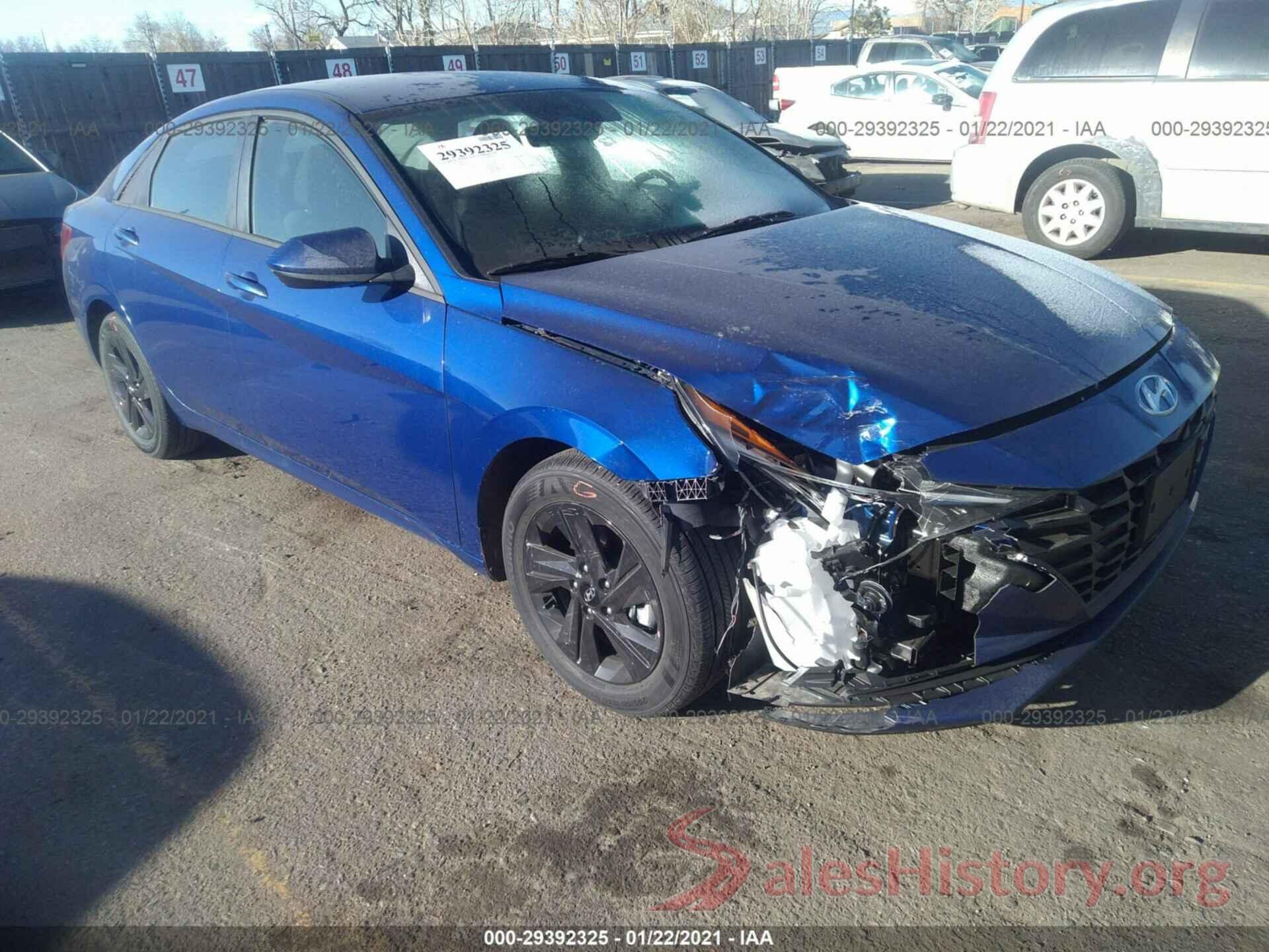 5NPLM4AG9MH010040 2021 HYUNDAI ELANTRA