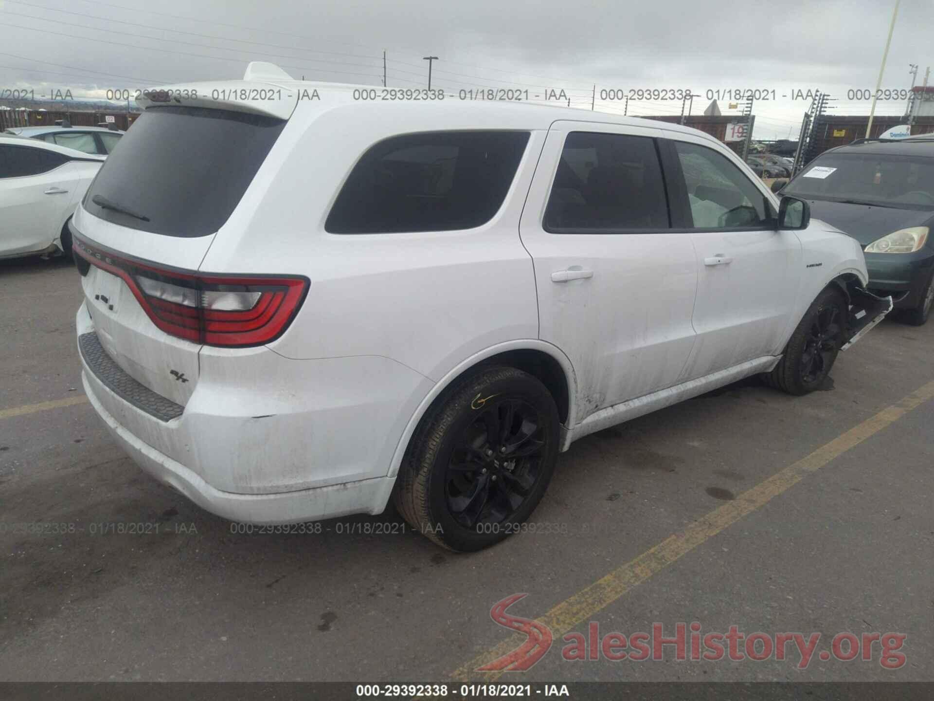 1C4SDJCT9LC187928 2020 DODGE DURANGO